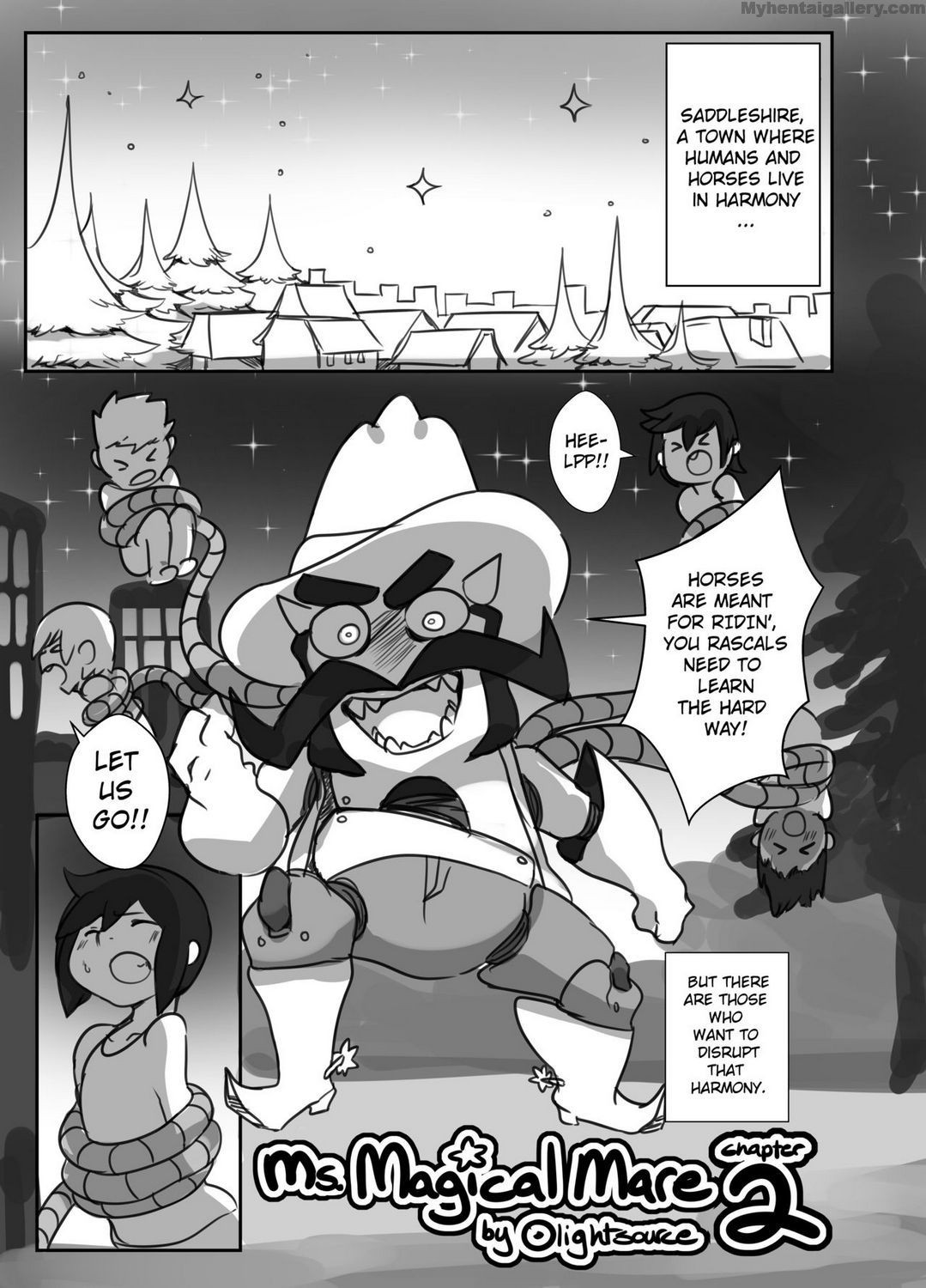 Ms Magical Mare 2 porn comic picture 1