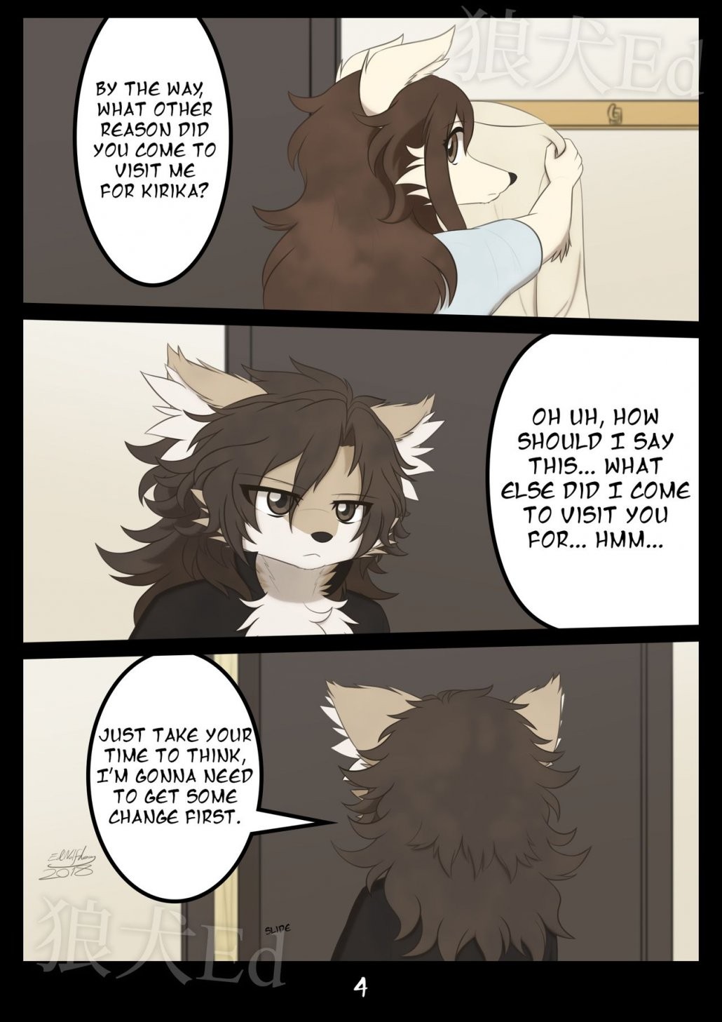 My Loving Wolf porn comic picture 5