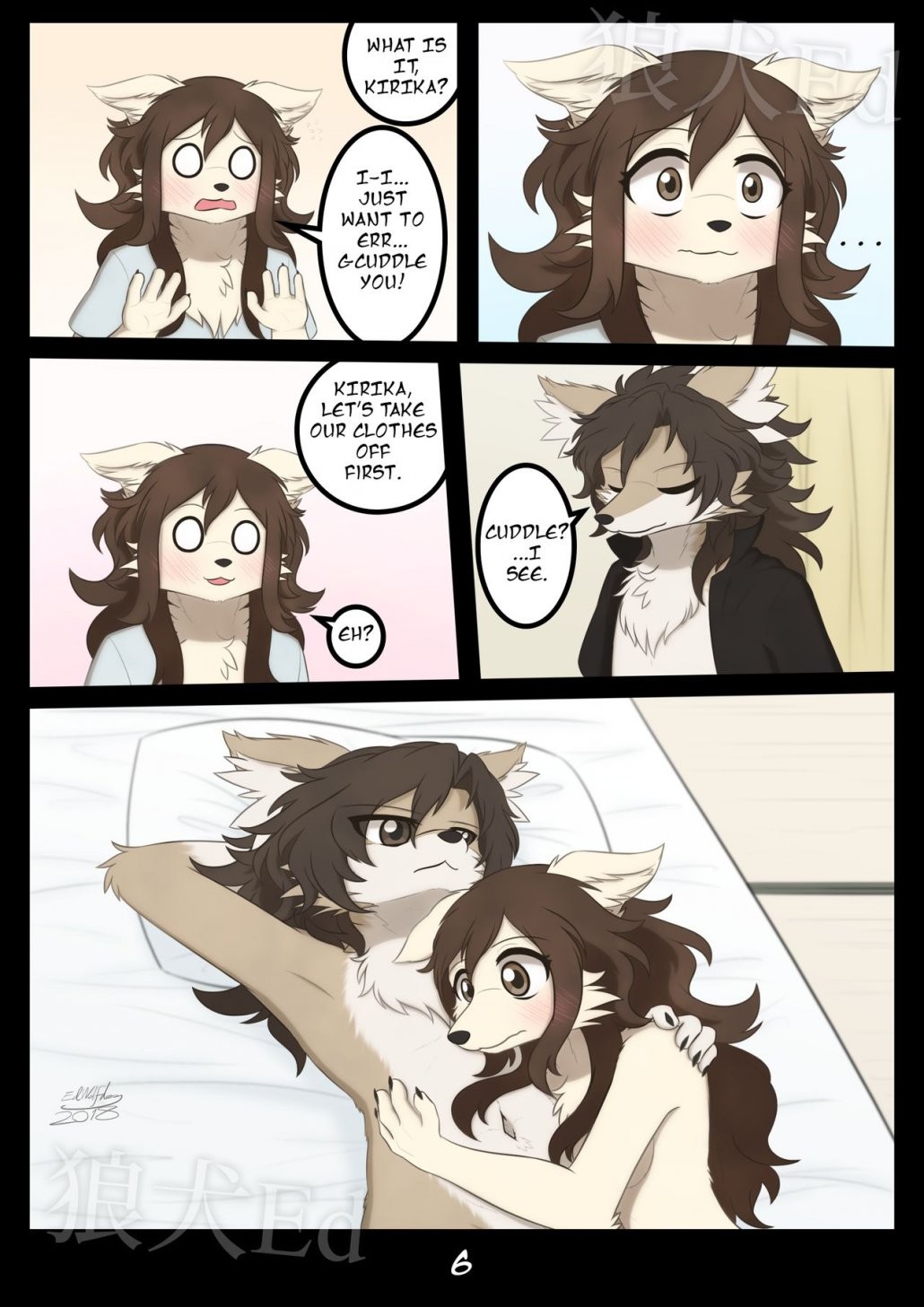 My Loving Wolf porn comic picture 7