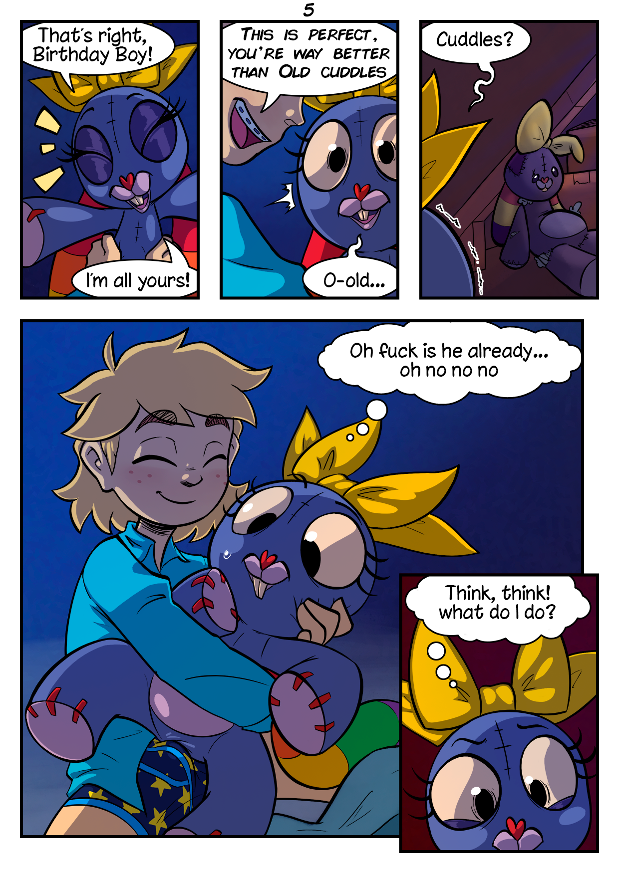 My New Friend Mrs Cuddles porn comic picture 7