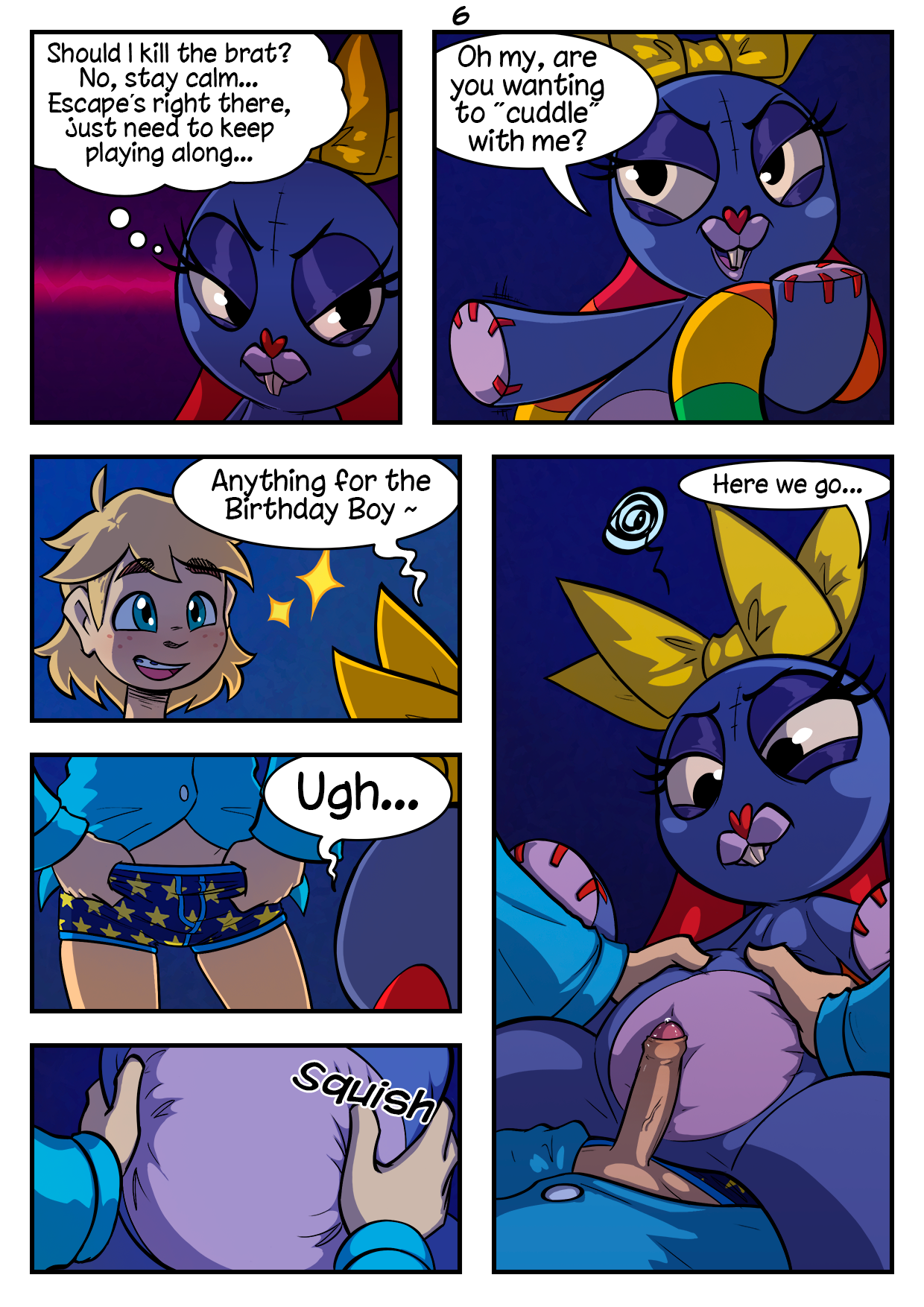 My New Friend Mrs Cuddles porn comic picture 8