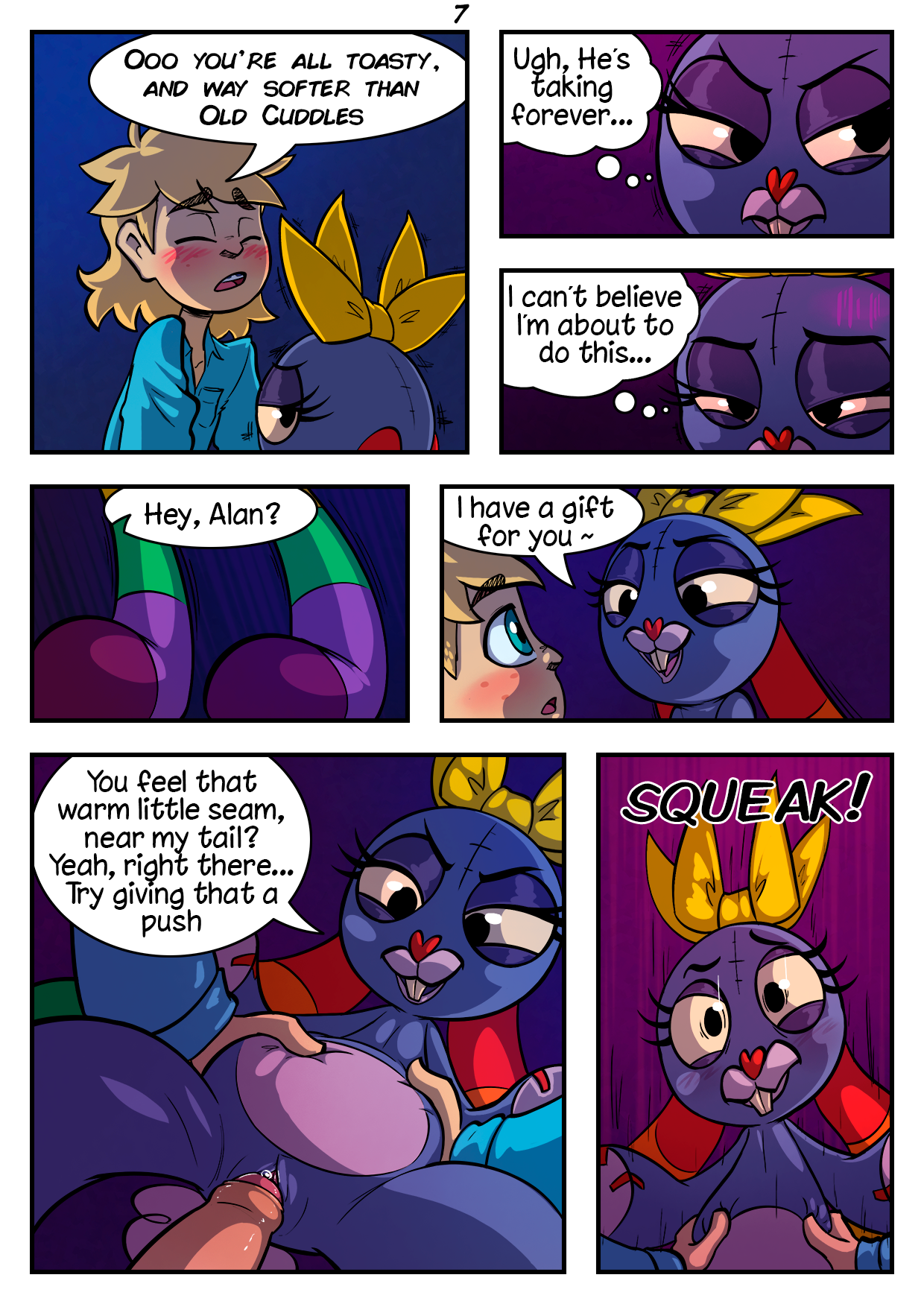 My New Friend Mrs Cuddles porn comic picture 9