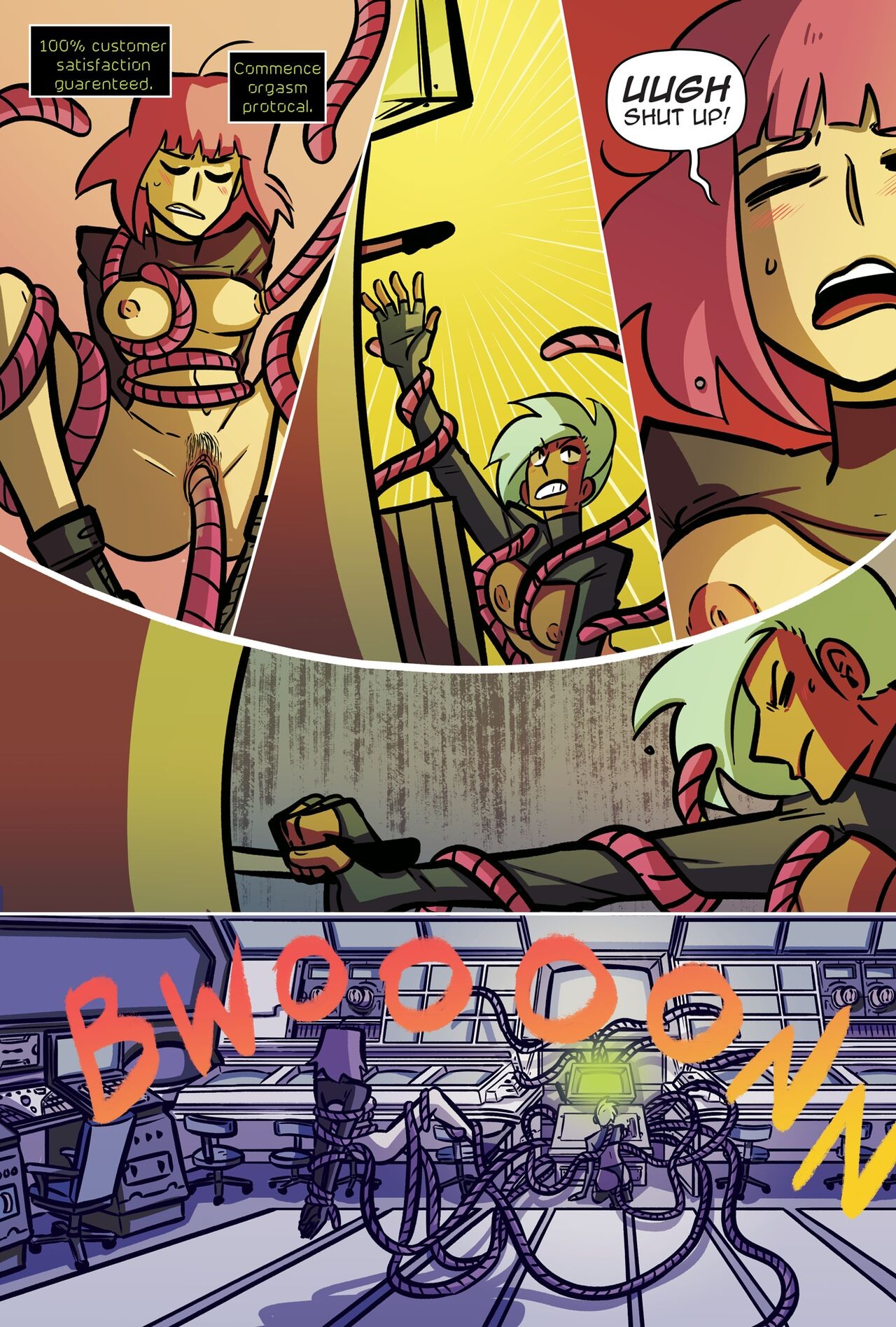 Neon Vipers porn comic picture 15