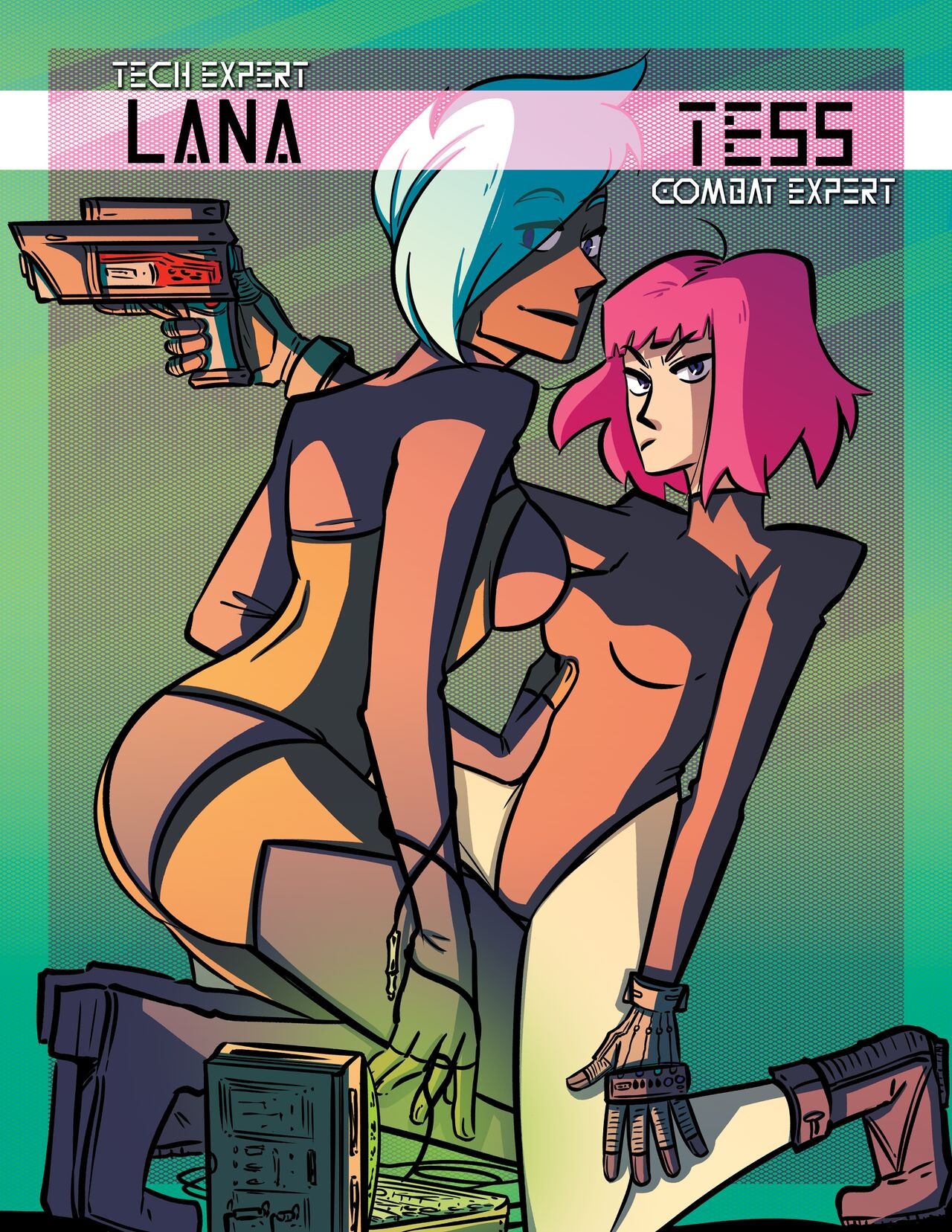 Neon Vipers porn comic picture 18