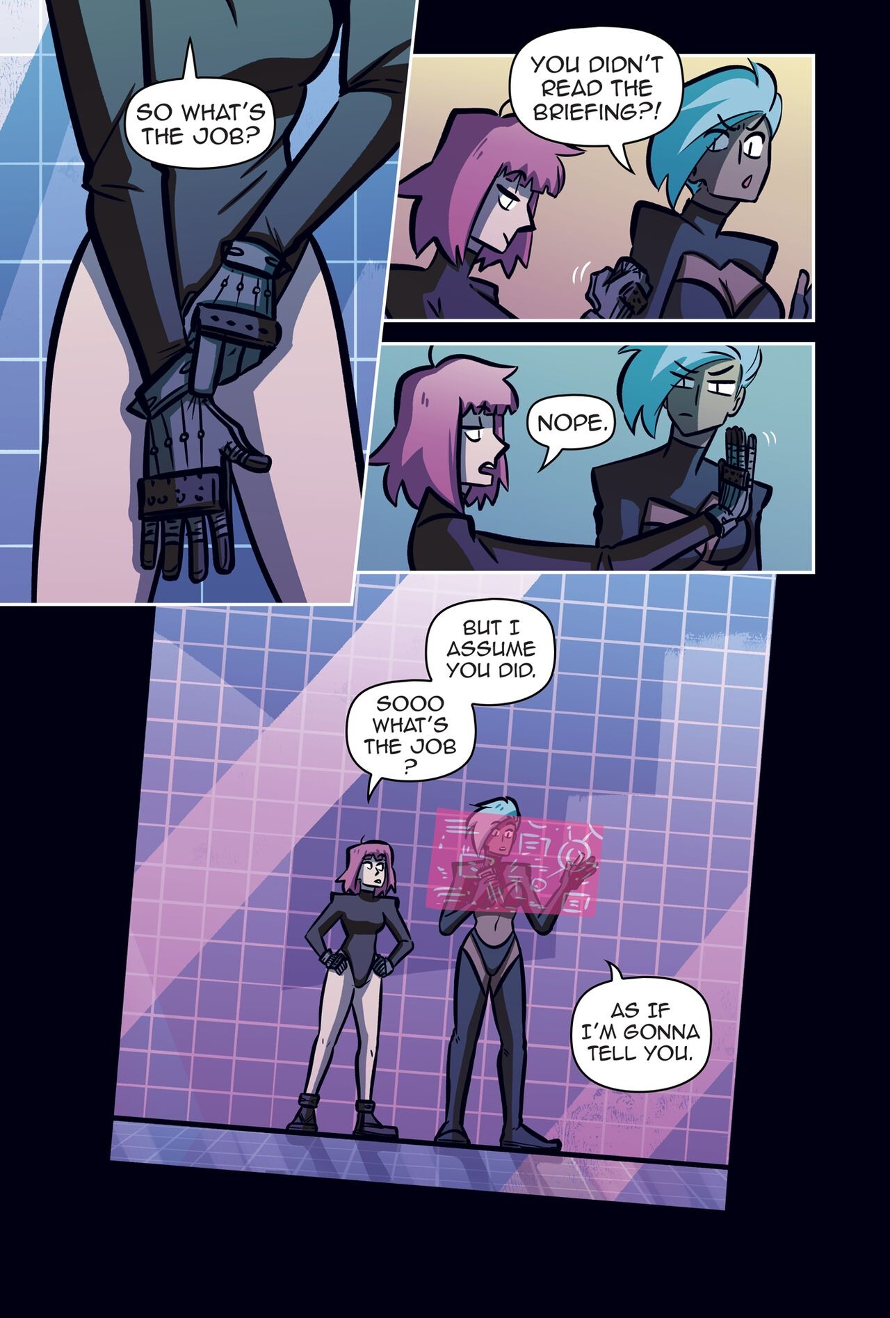 Neon Vipers porn comic picture 2