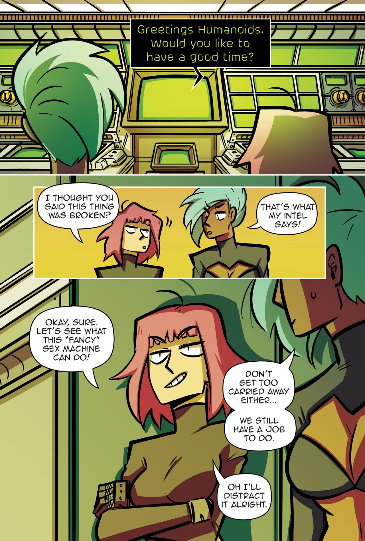 Neon Vipers porn comic picture 5