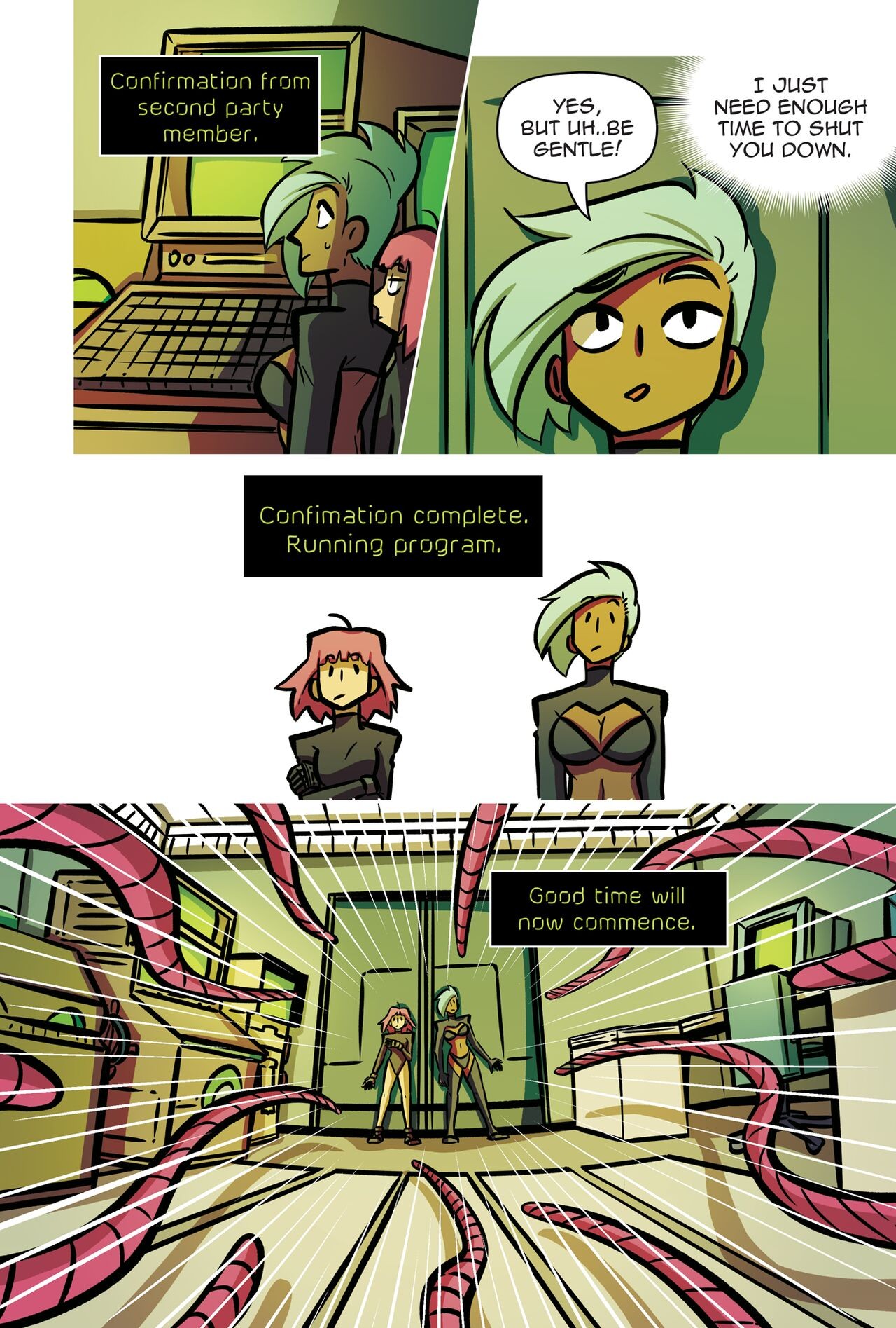 Neon Vipers porn comic picture 6