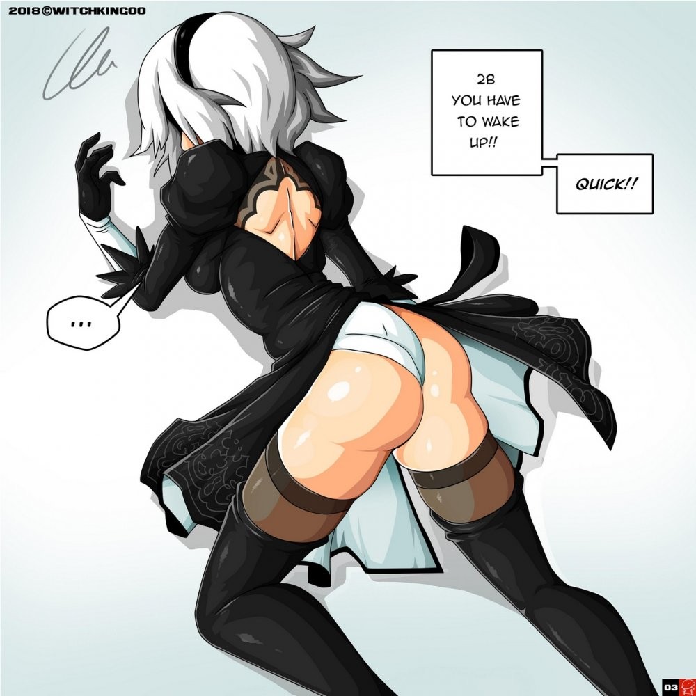 Nier Automata - The Comic porn comic picture 4