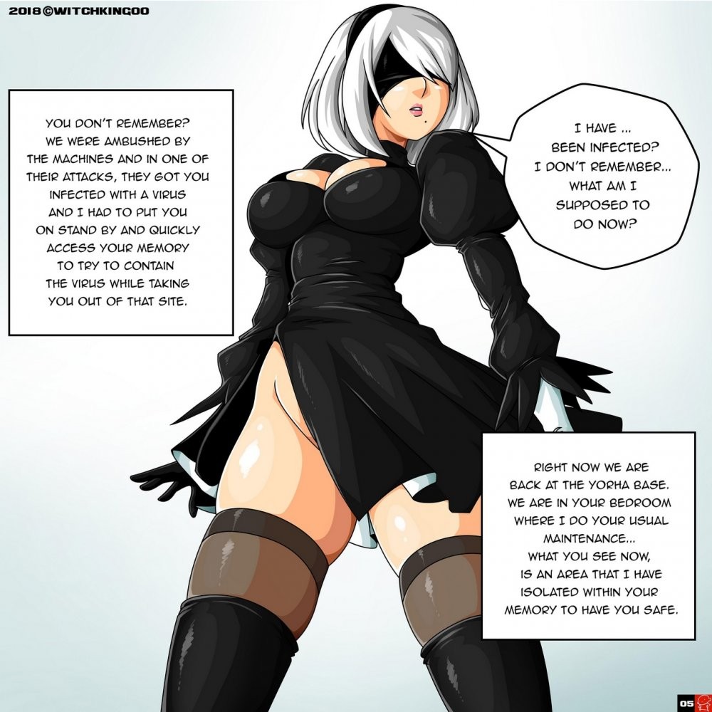 Nier Automata - The Comic porn comic picture 6