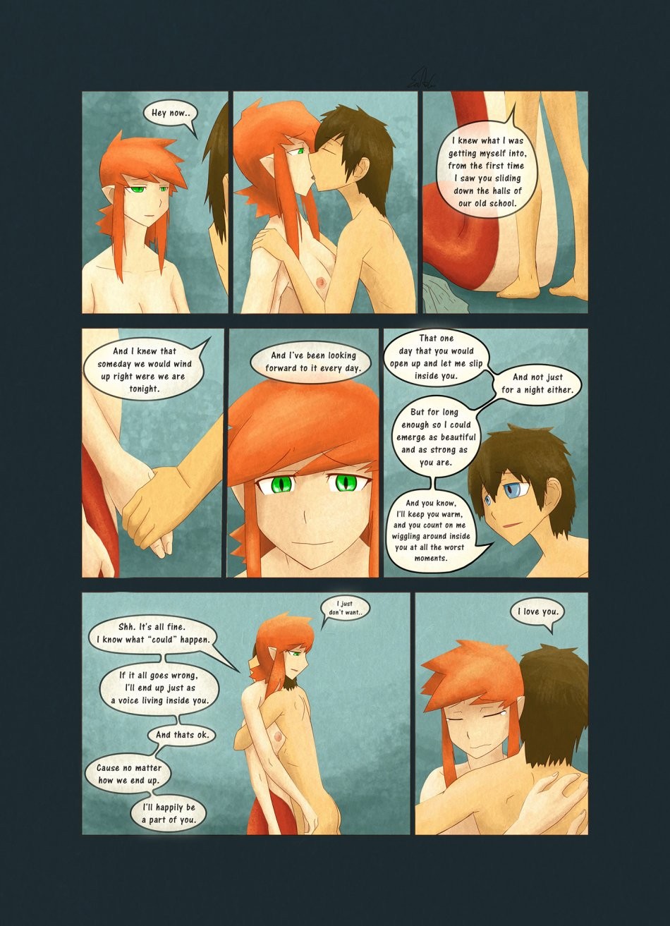 Night In porn comic picture 7