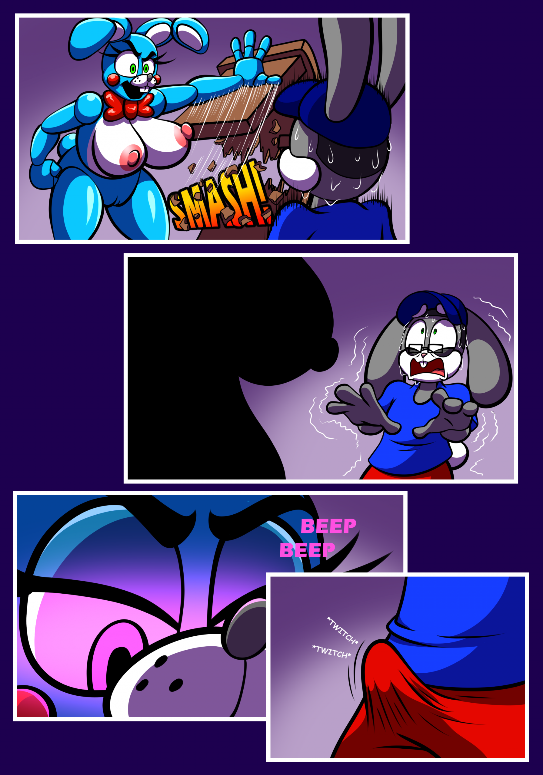 Night of the Robo Bun! porn comic picture 3