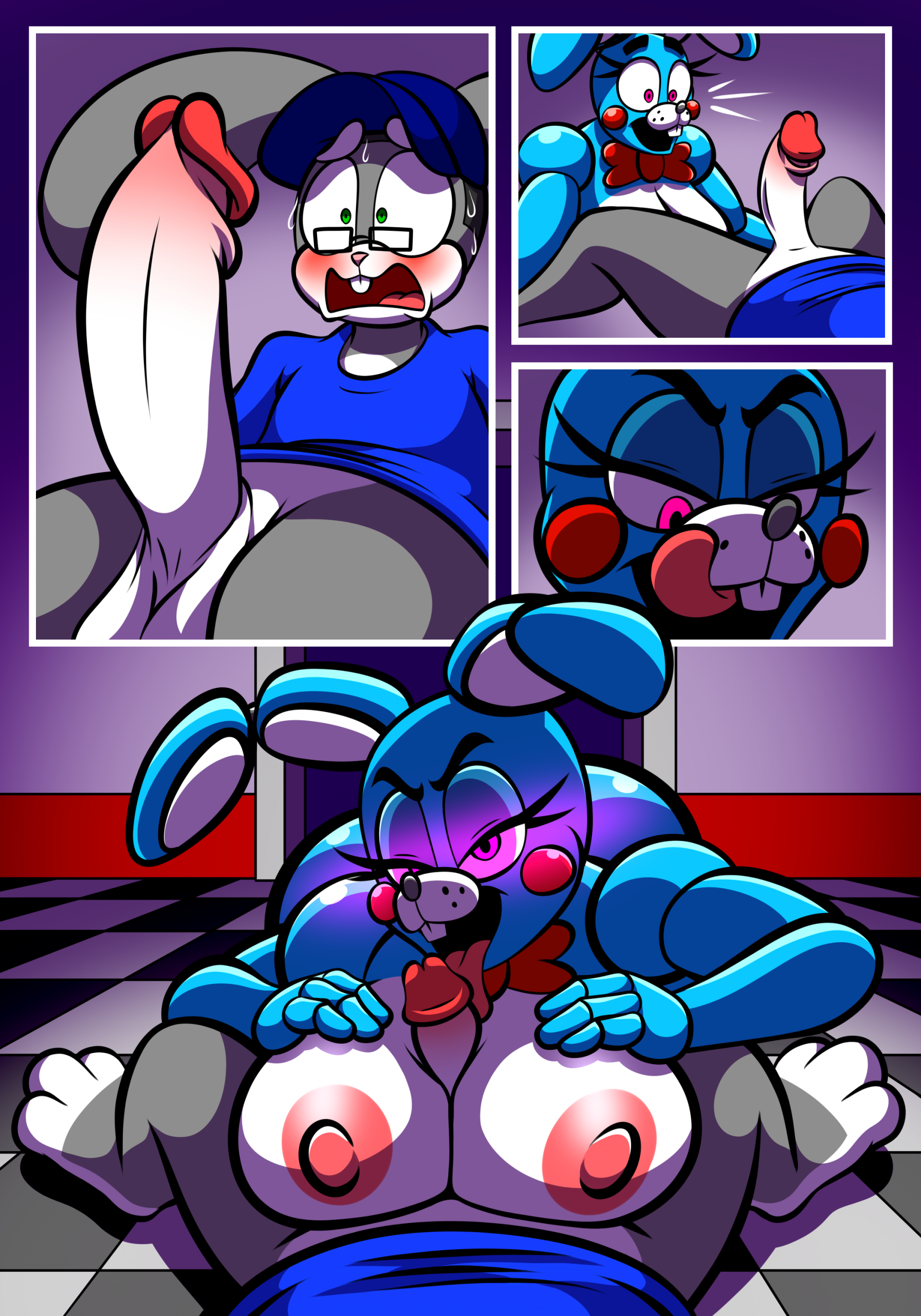 Night of the Robo Bun! porn comic picture 5