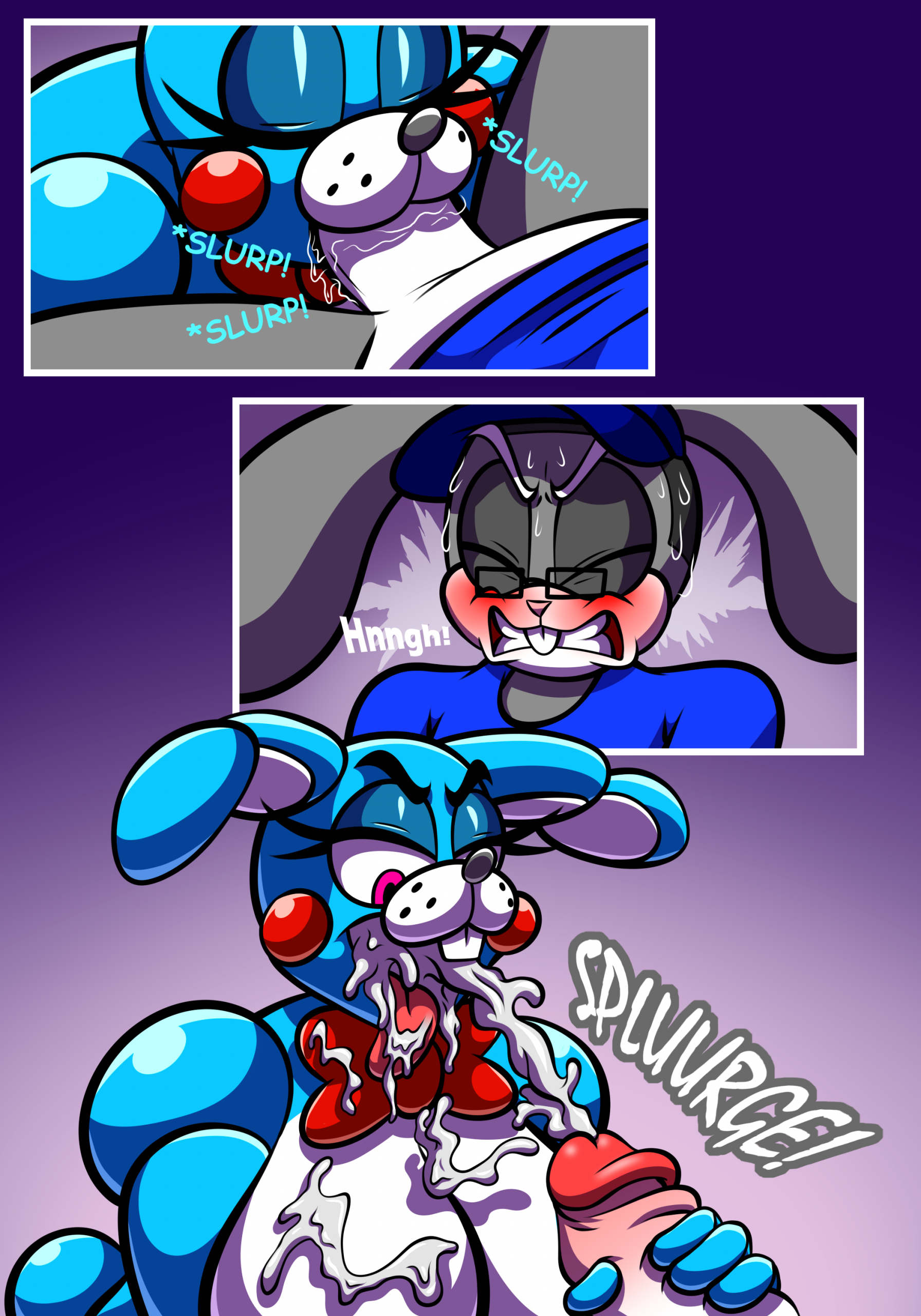 Night of the Robo Bun! porn comic picture 7