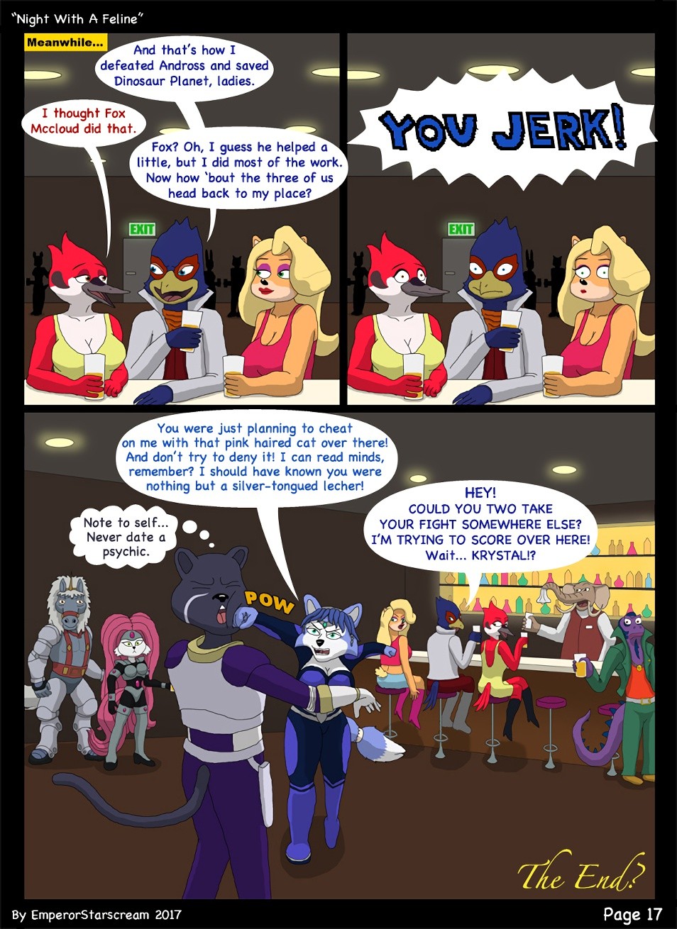 Night With A Feline porn comic picture 17