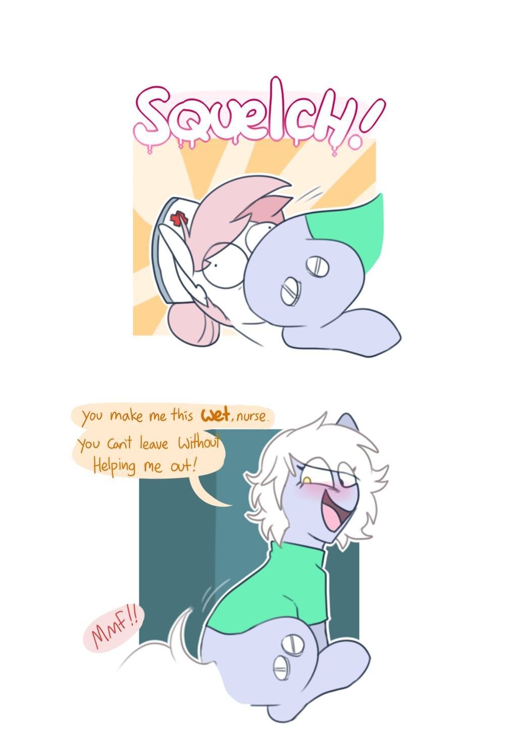 NSFW Comic! White Pills X Redheart porn comic picture 10