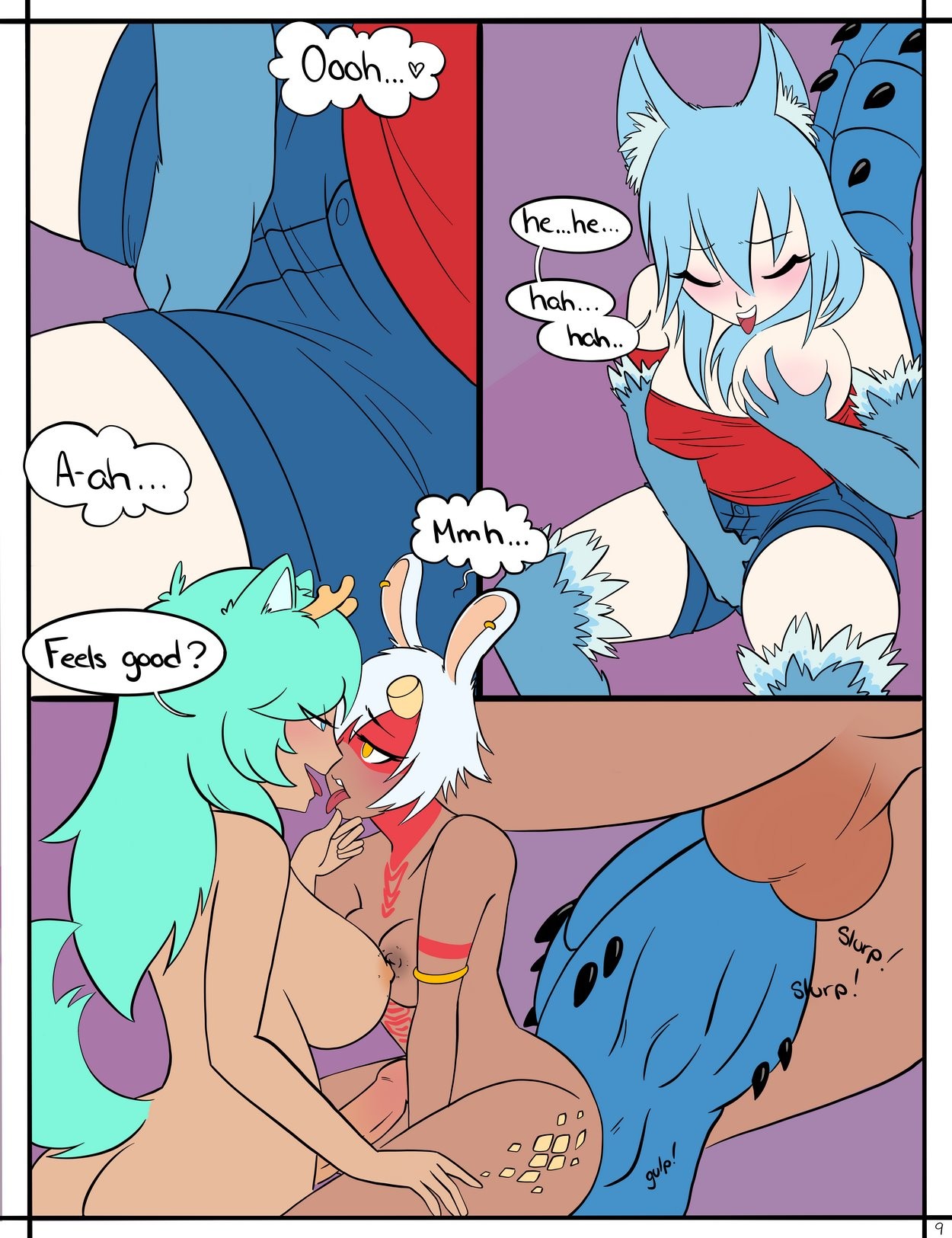 Nyna's train adventure porn comic picture 9