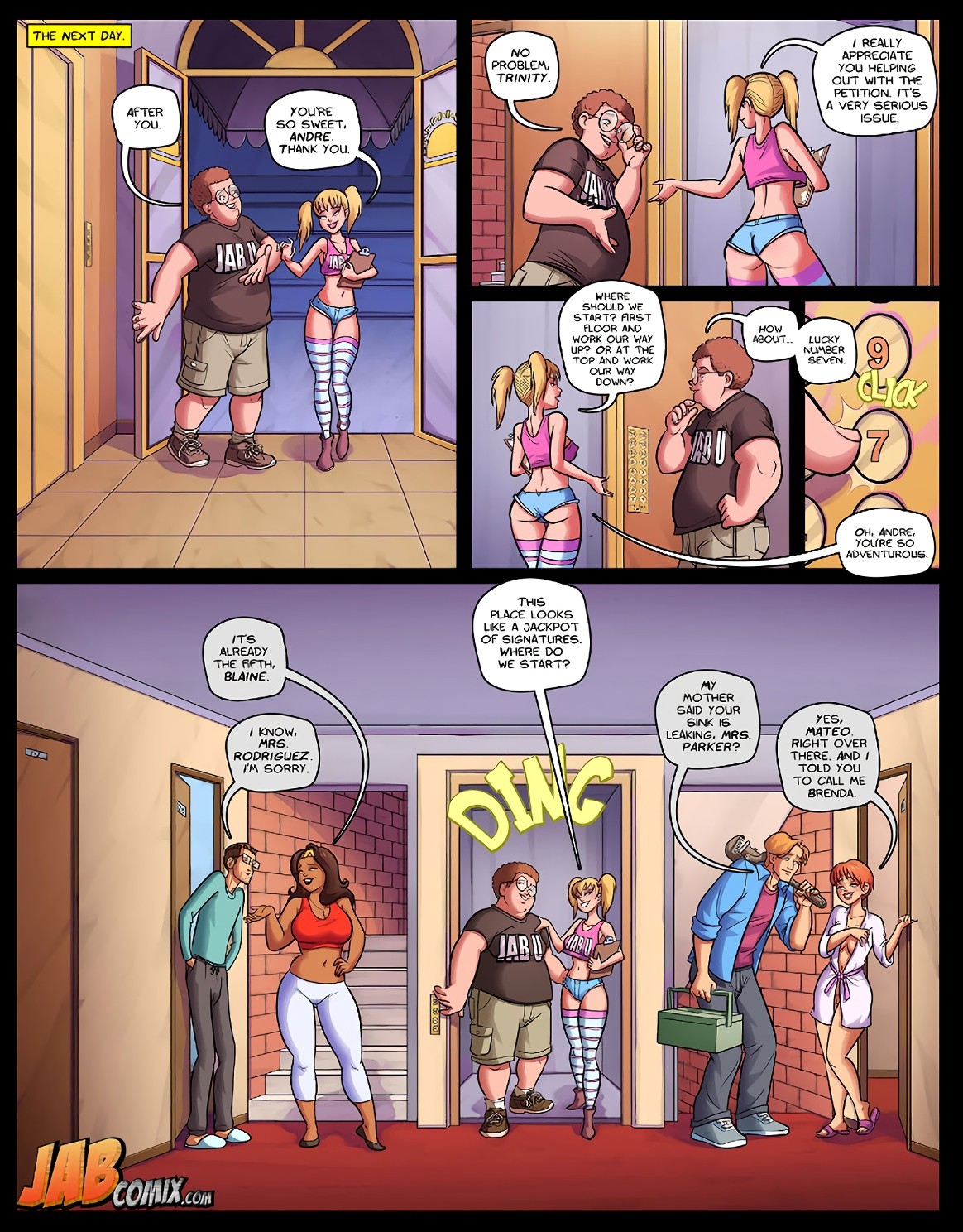 Omega Girl 6 porn comic picture 7