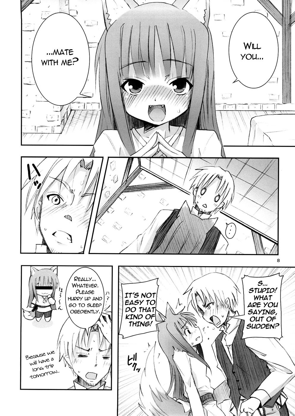 Ookami to Ookamiotoko hentai manga picture 5