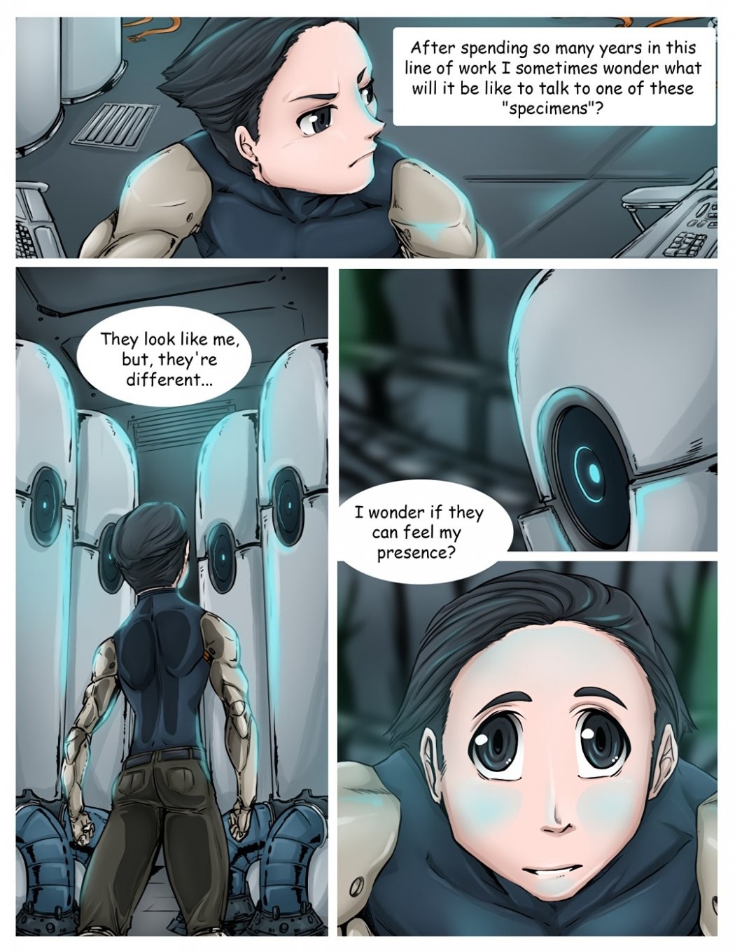 Outer Space Delivery porn comic picture 3