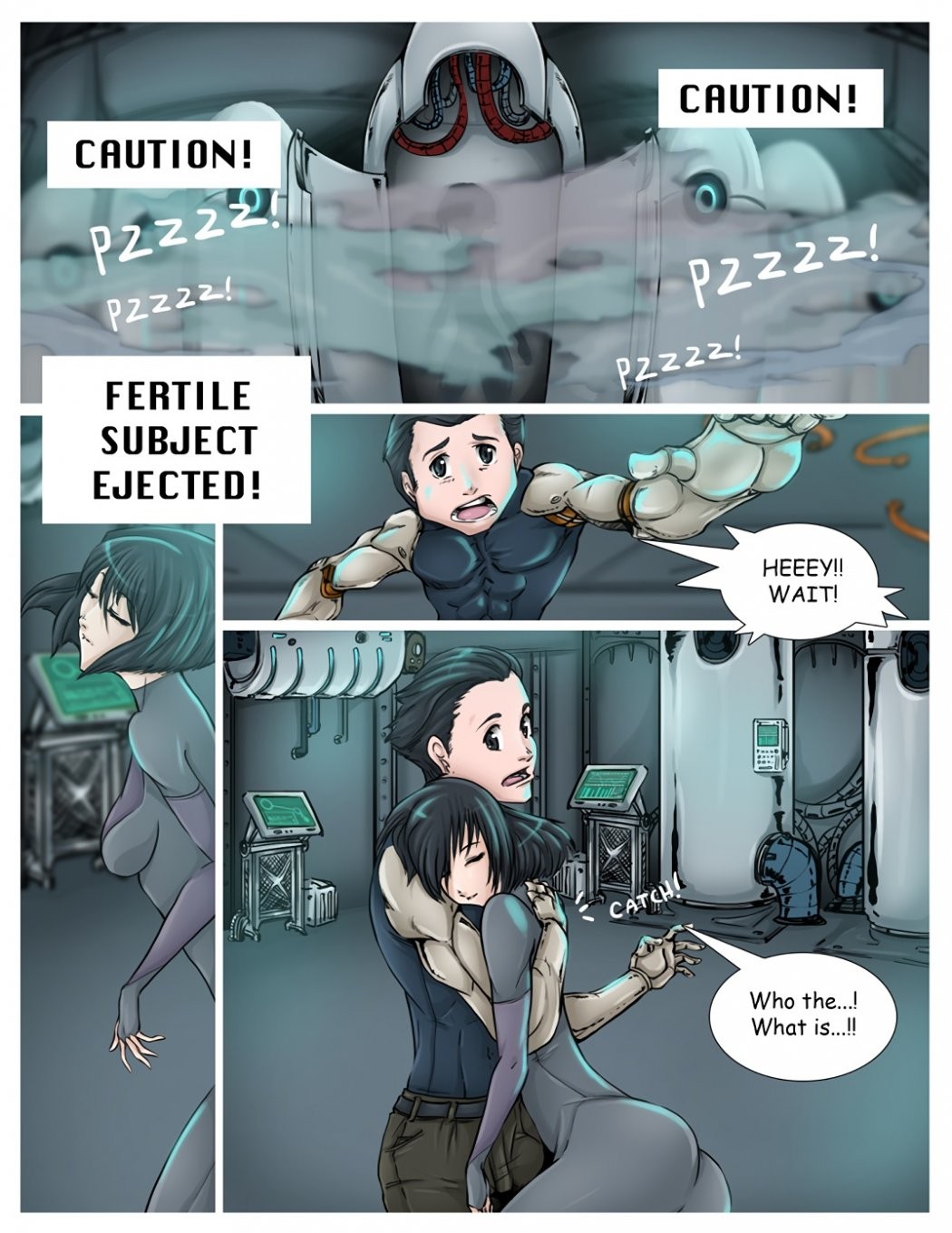 Outer Space Delivery porn comic picture 4