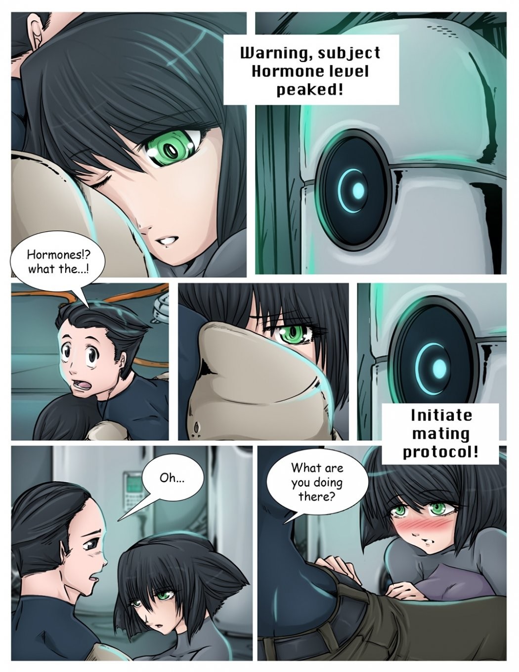 Outer Space Delivery porn comic picture 5