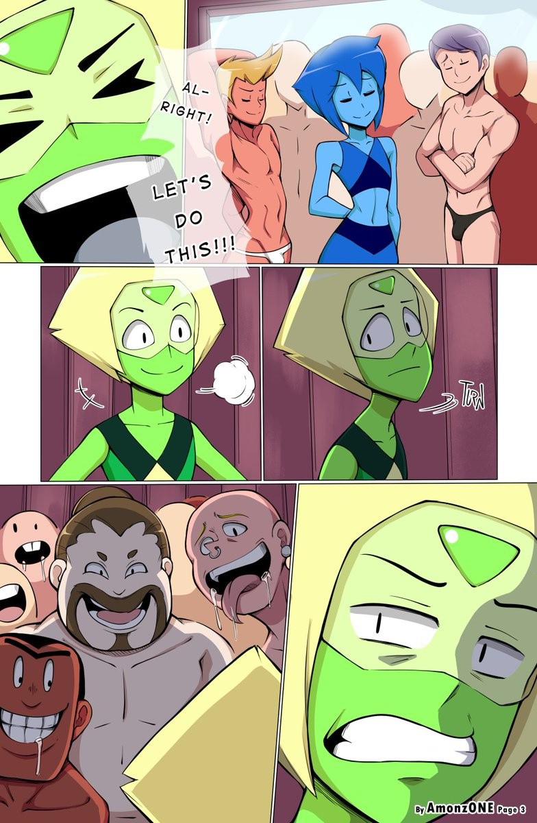 Peridot + Lapis porn comic picture 3