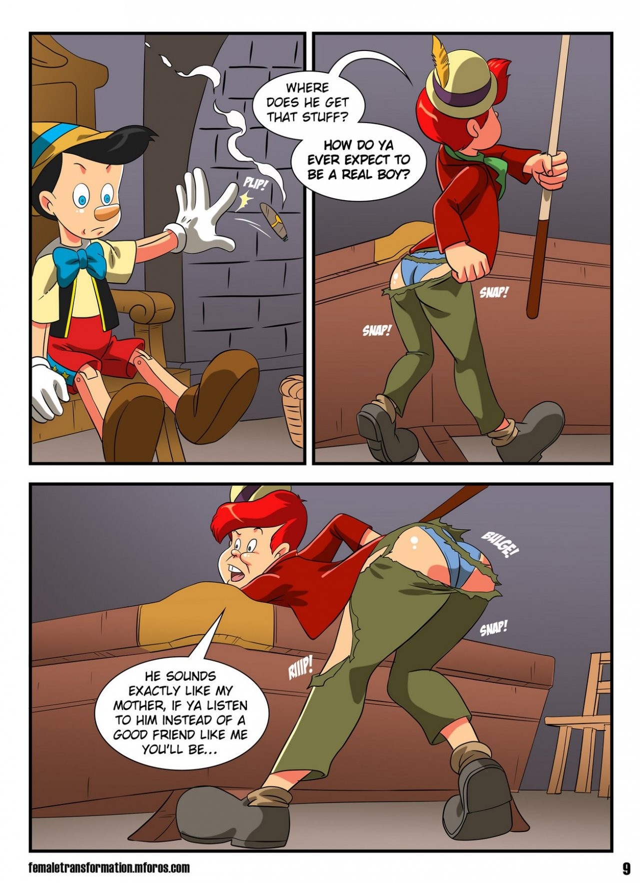Pleasure Island porn comic picture 11