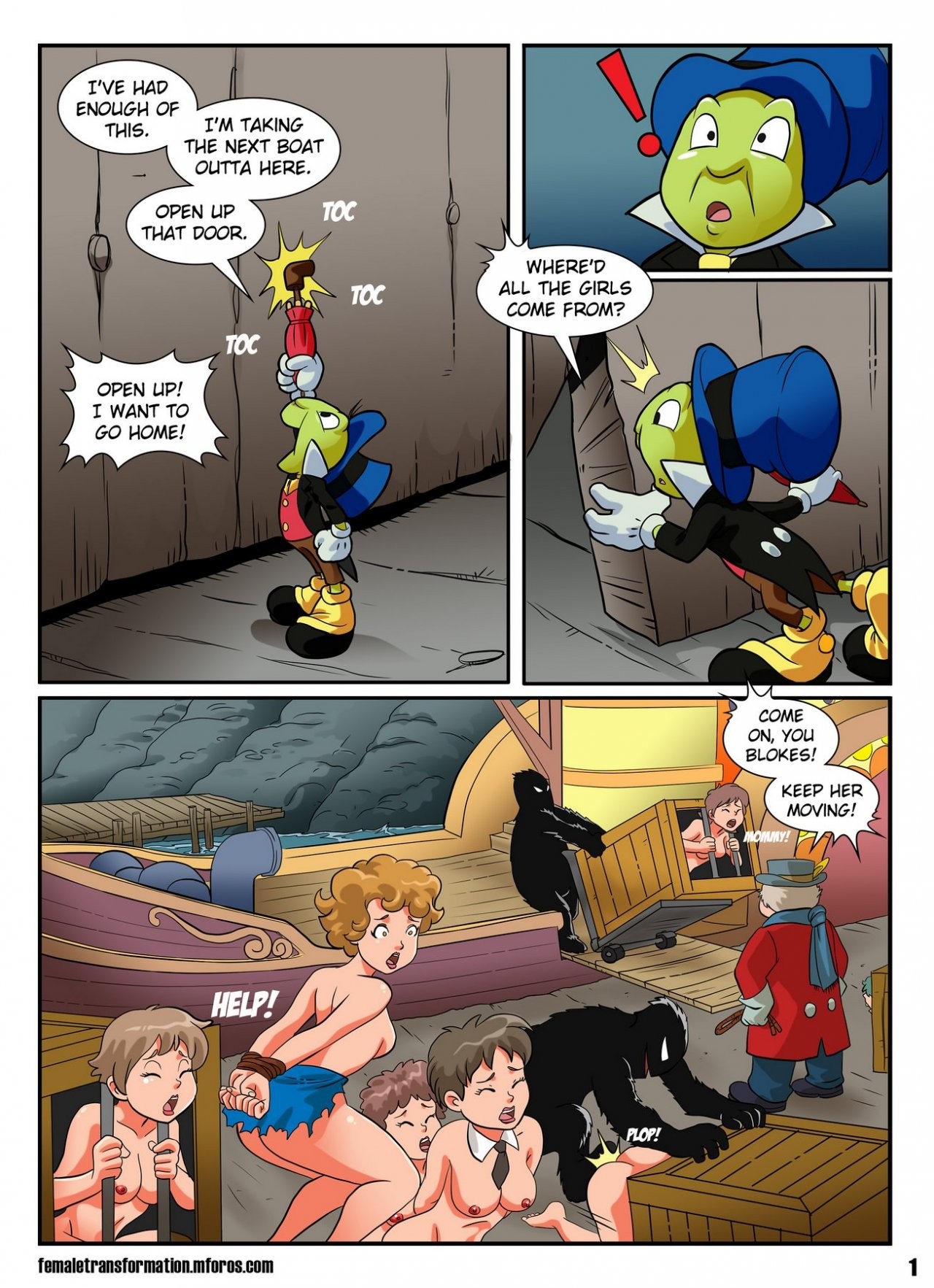 Pleasure Island porn comic picture 3