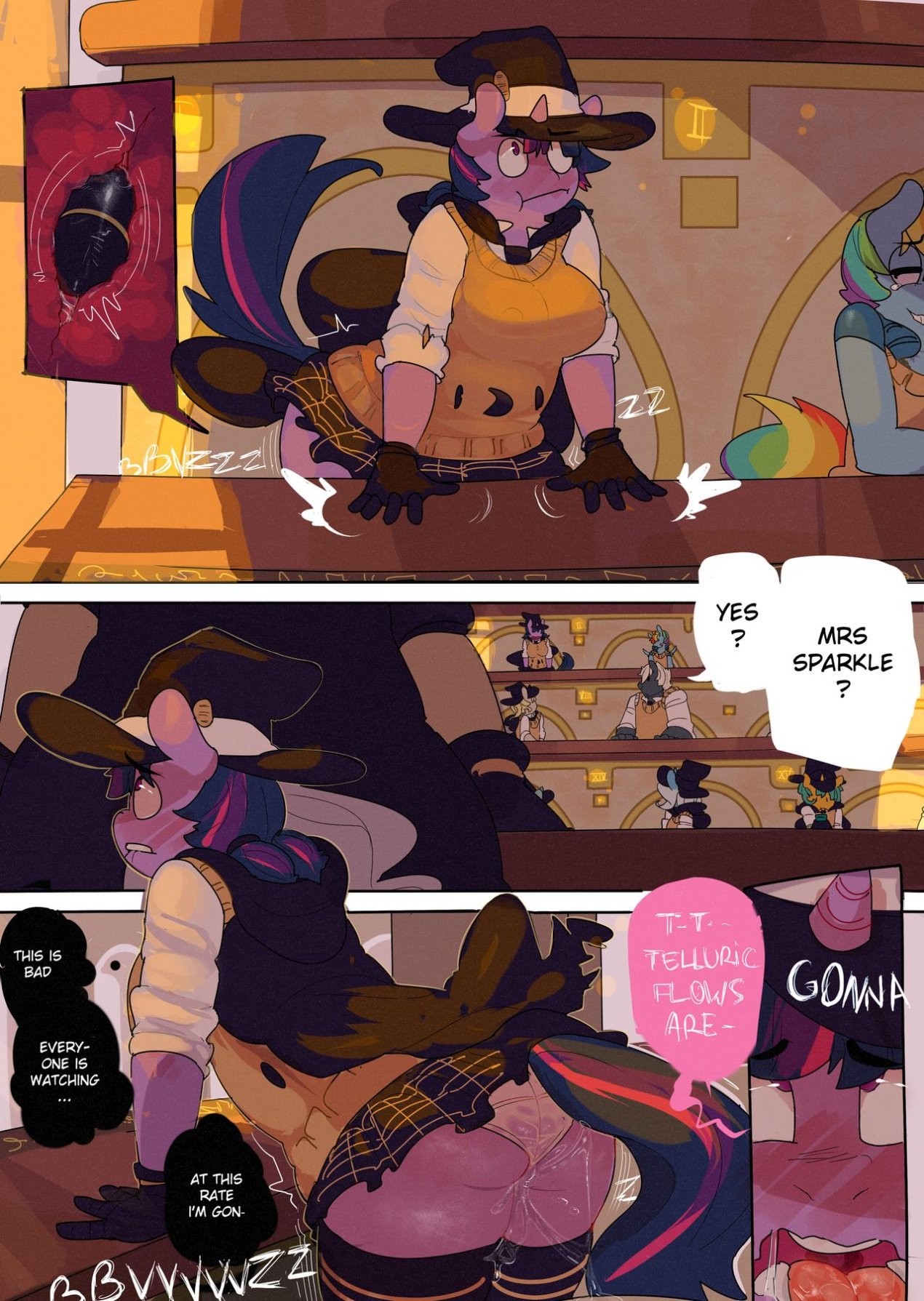 Pony academy 1: first class day porn comic picture 21