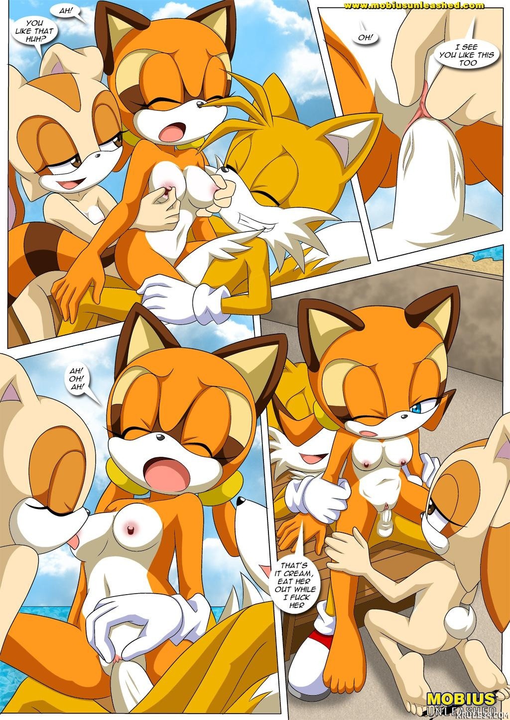 Poolside Fun porn comic picture 10