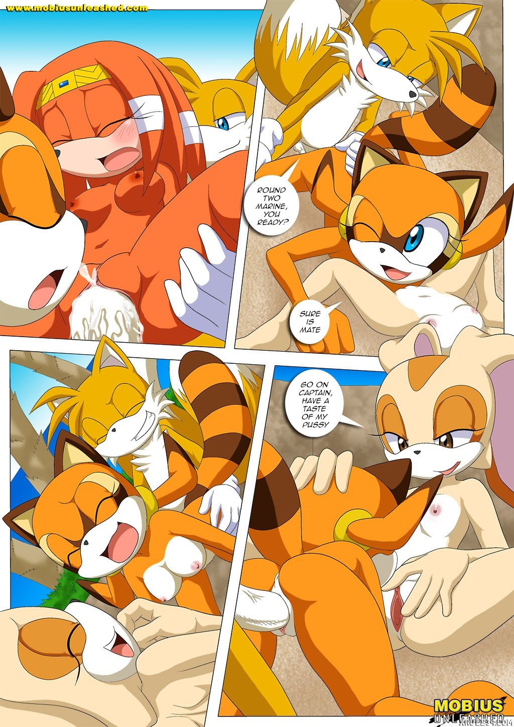 Poolside Fun porn comic picture 13