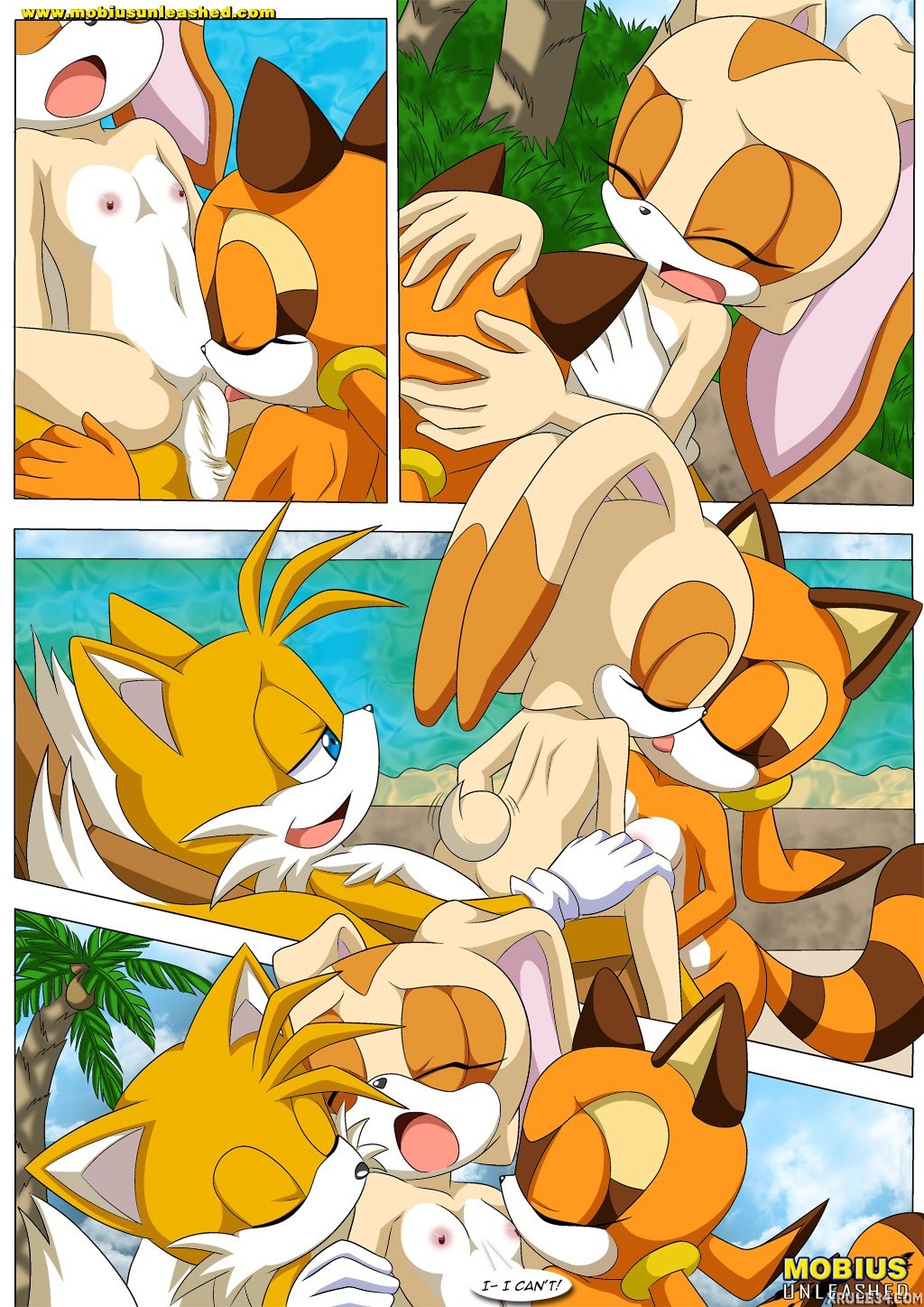 Poolside Fun porn comic picture 7