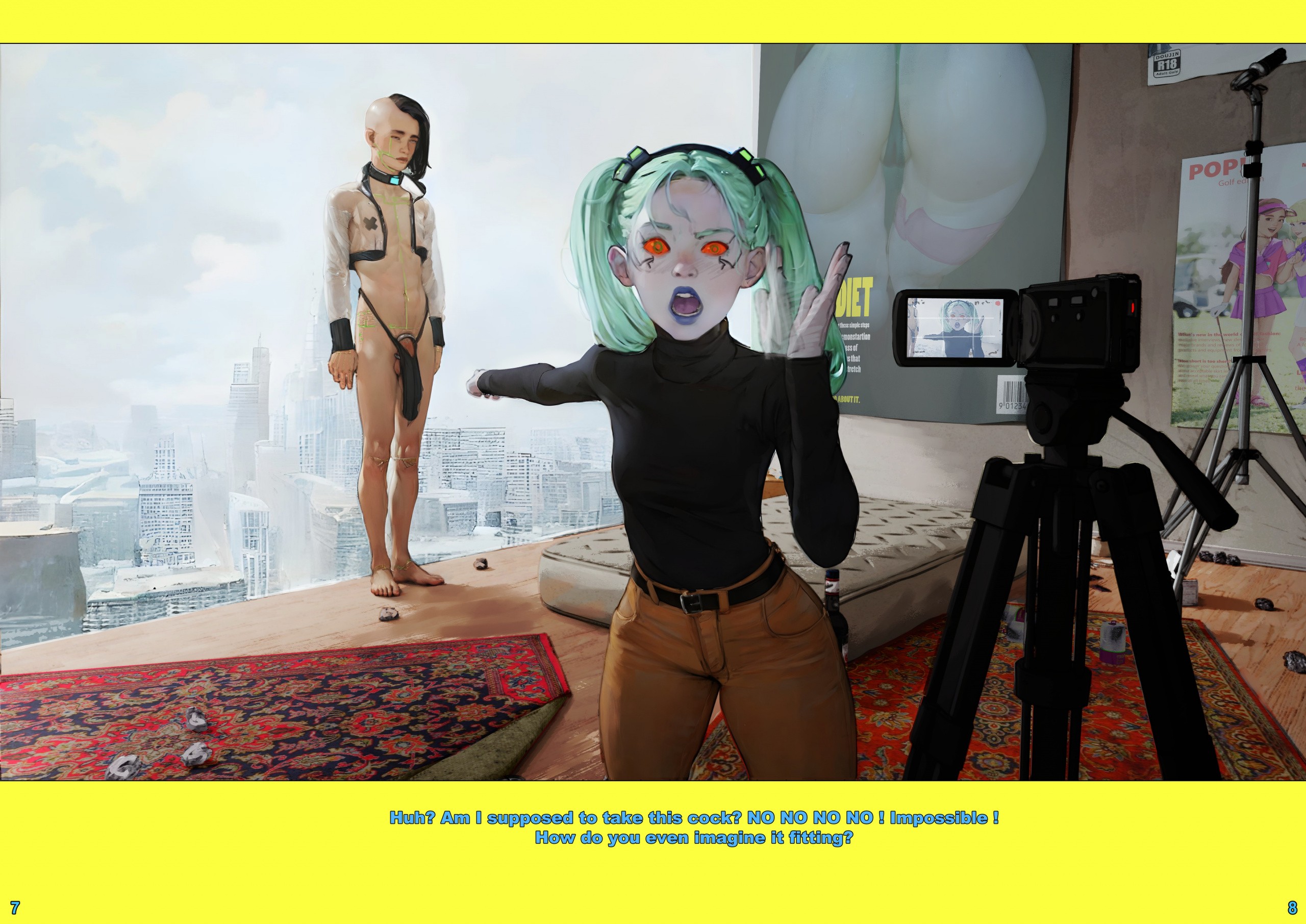 POP! Rebecca porn comic picture 5