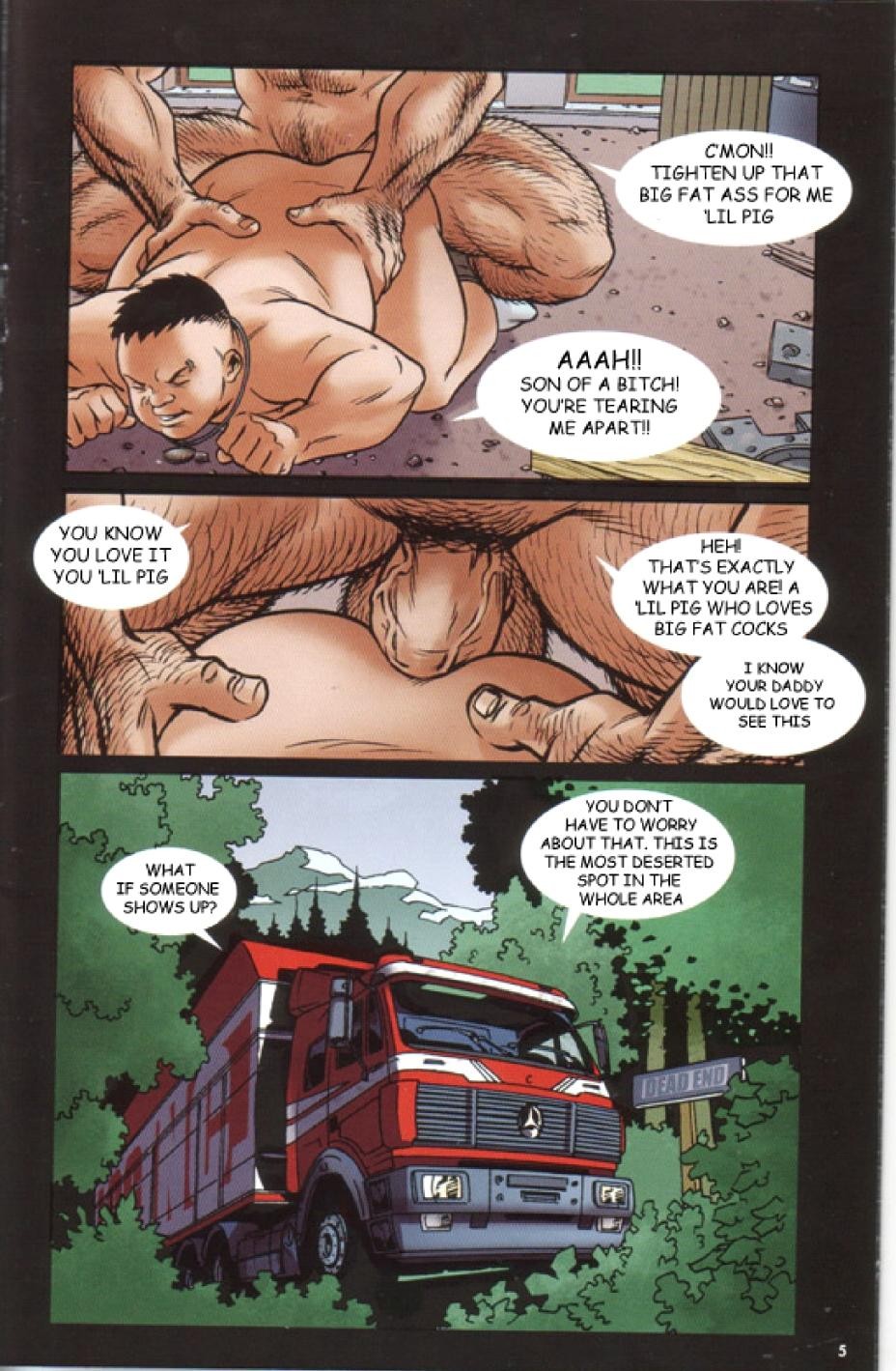 Porky porn comic picture 7