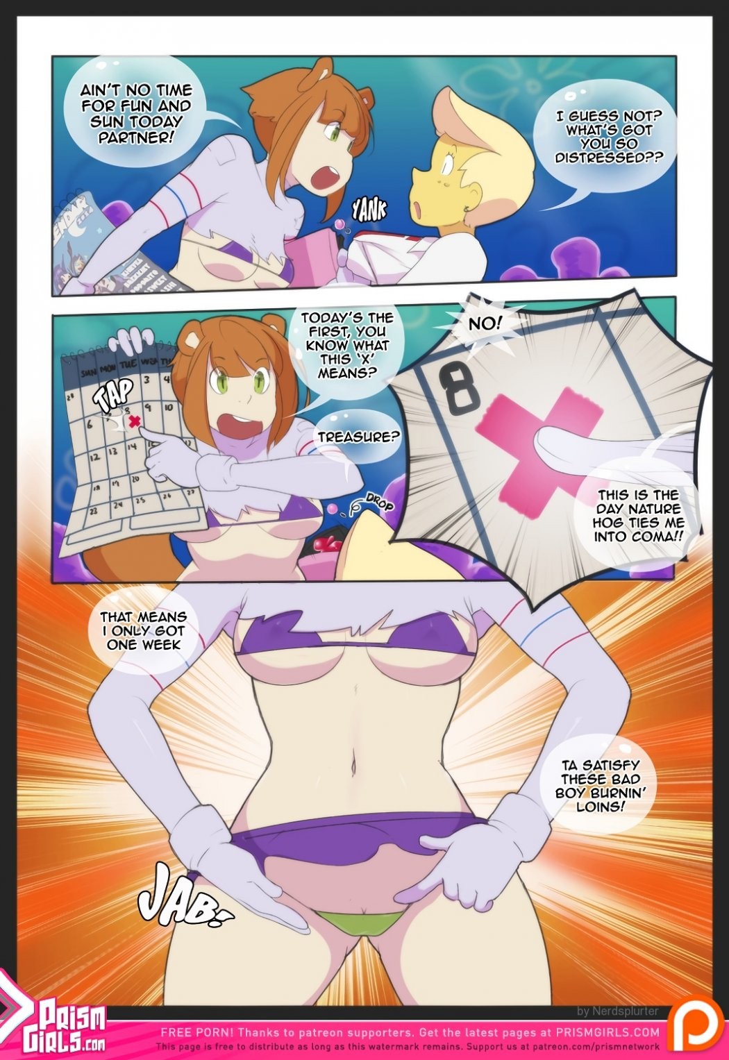 Pre-Hibernation Week porn comic picture 2