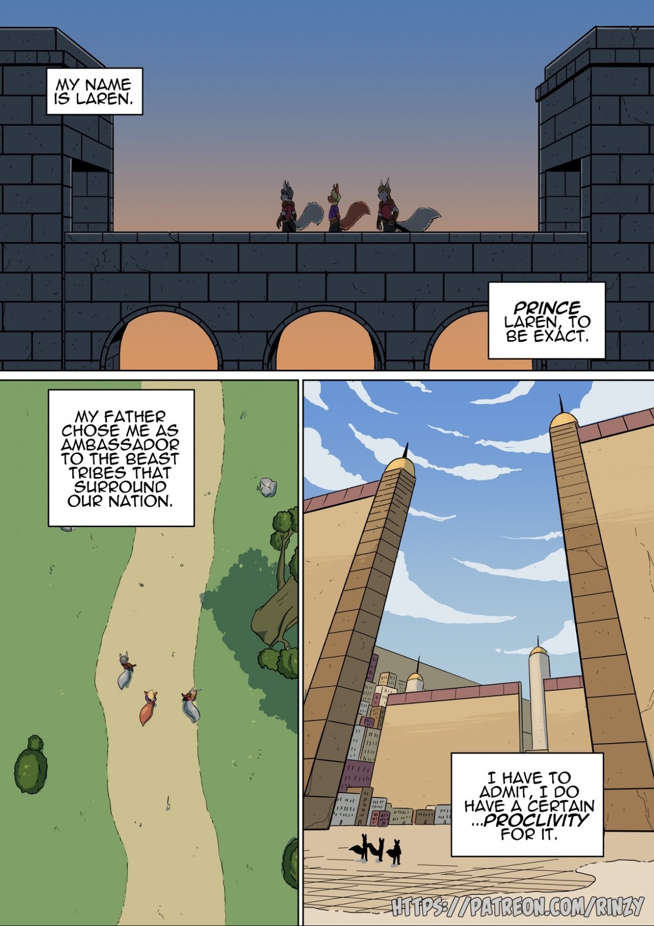 Princely Negotiations porn comic picture 2