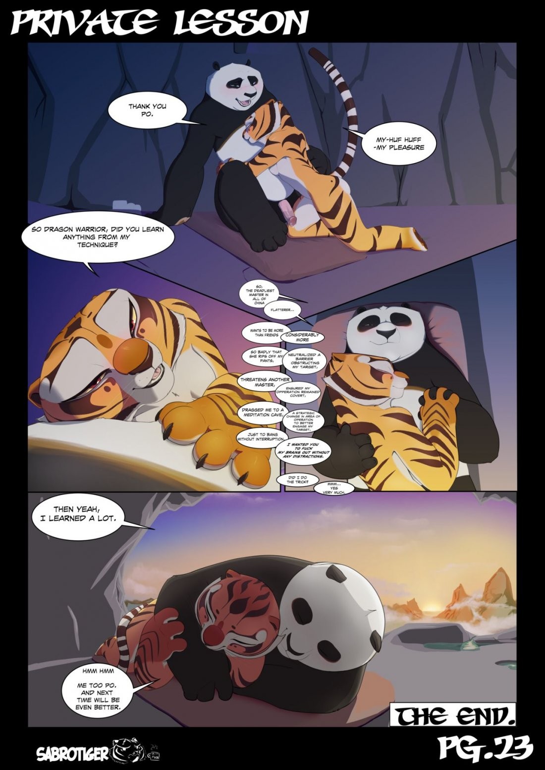 Private lesson porn comic picture 24