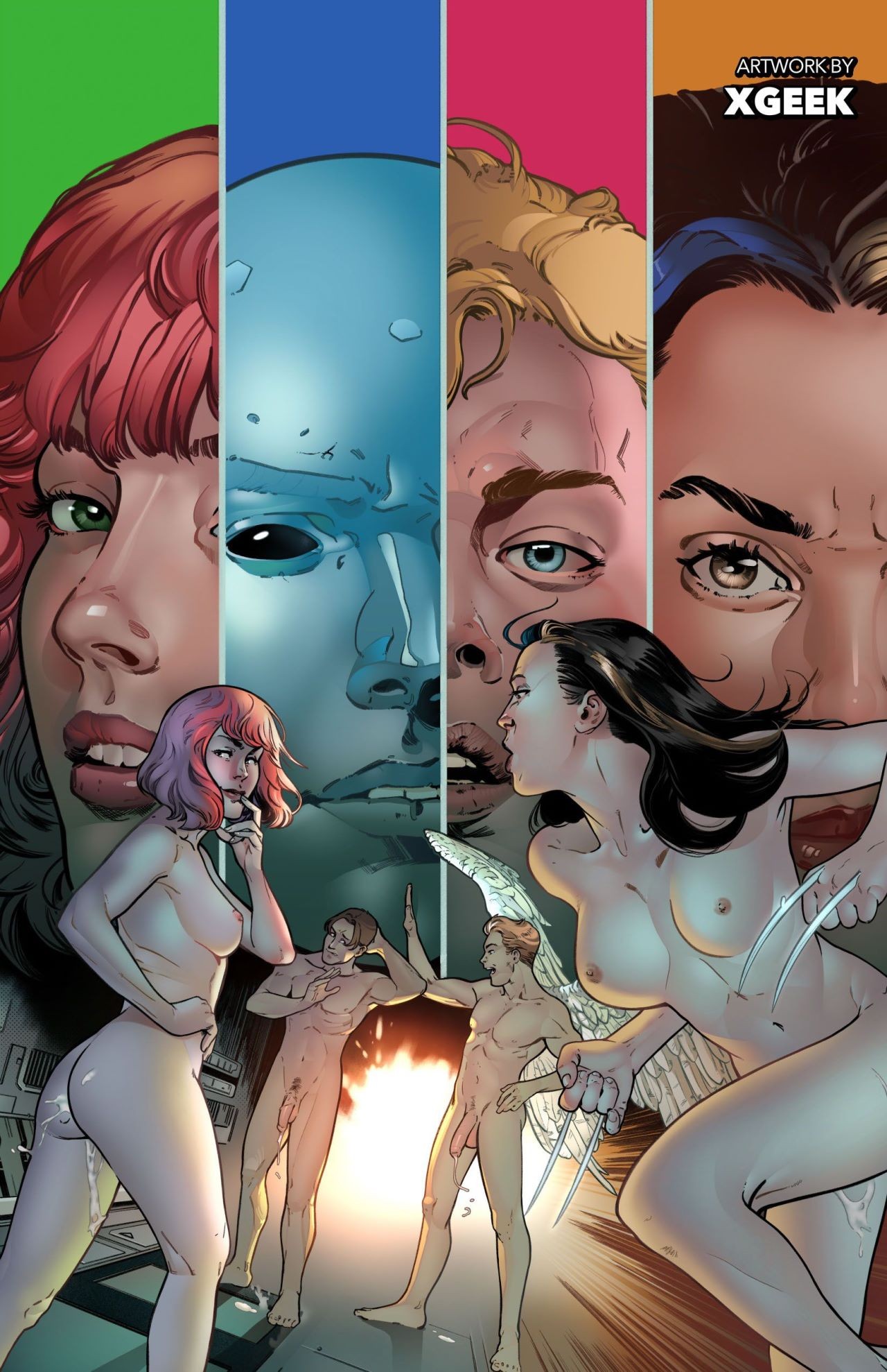 Psycho Nymphos porn comic picture 11