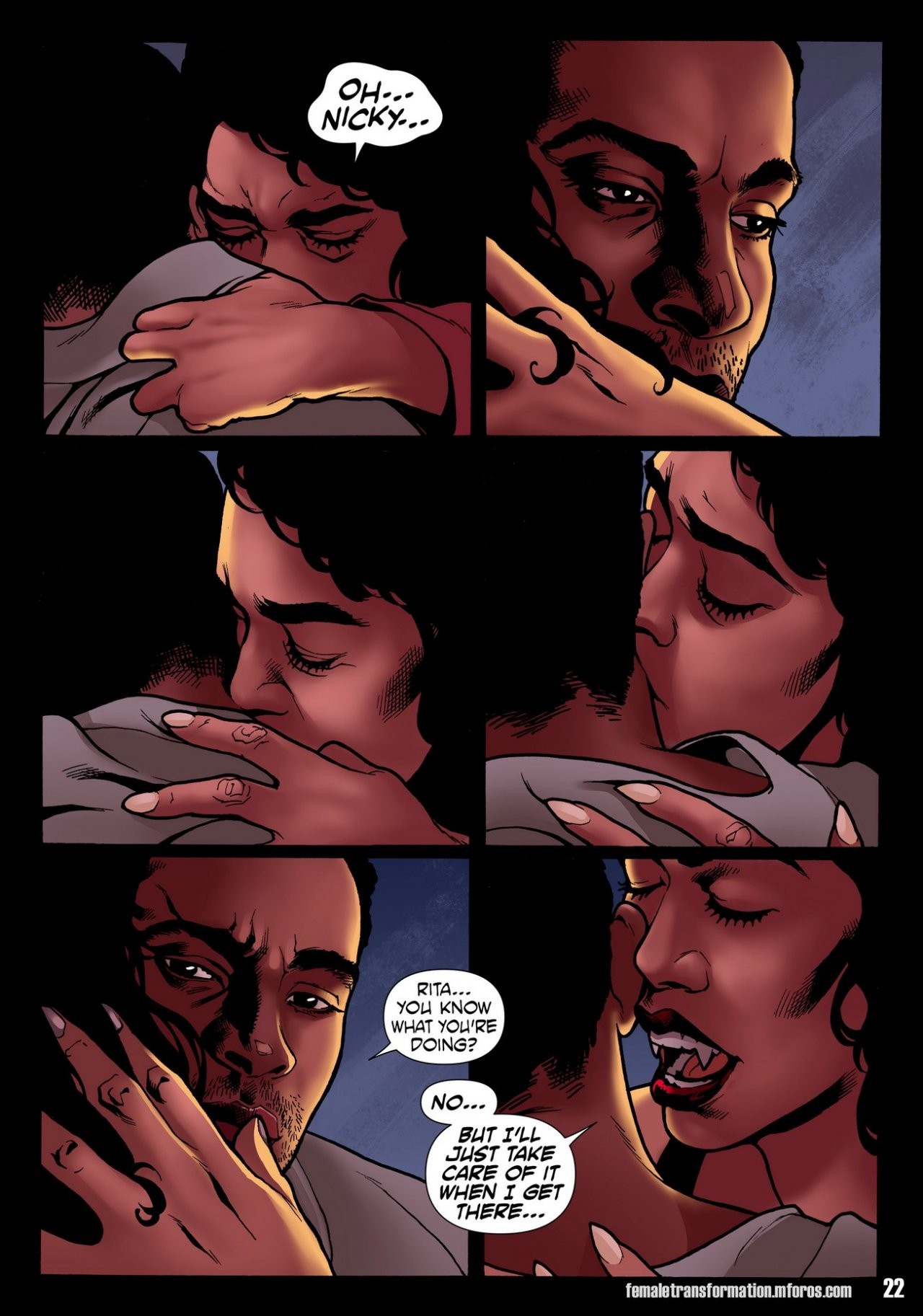 Queen of Brooklyn porn comic picture 24