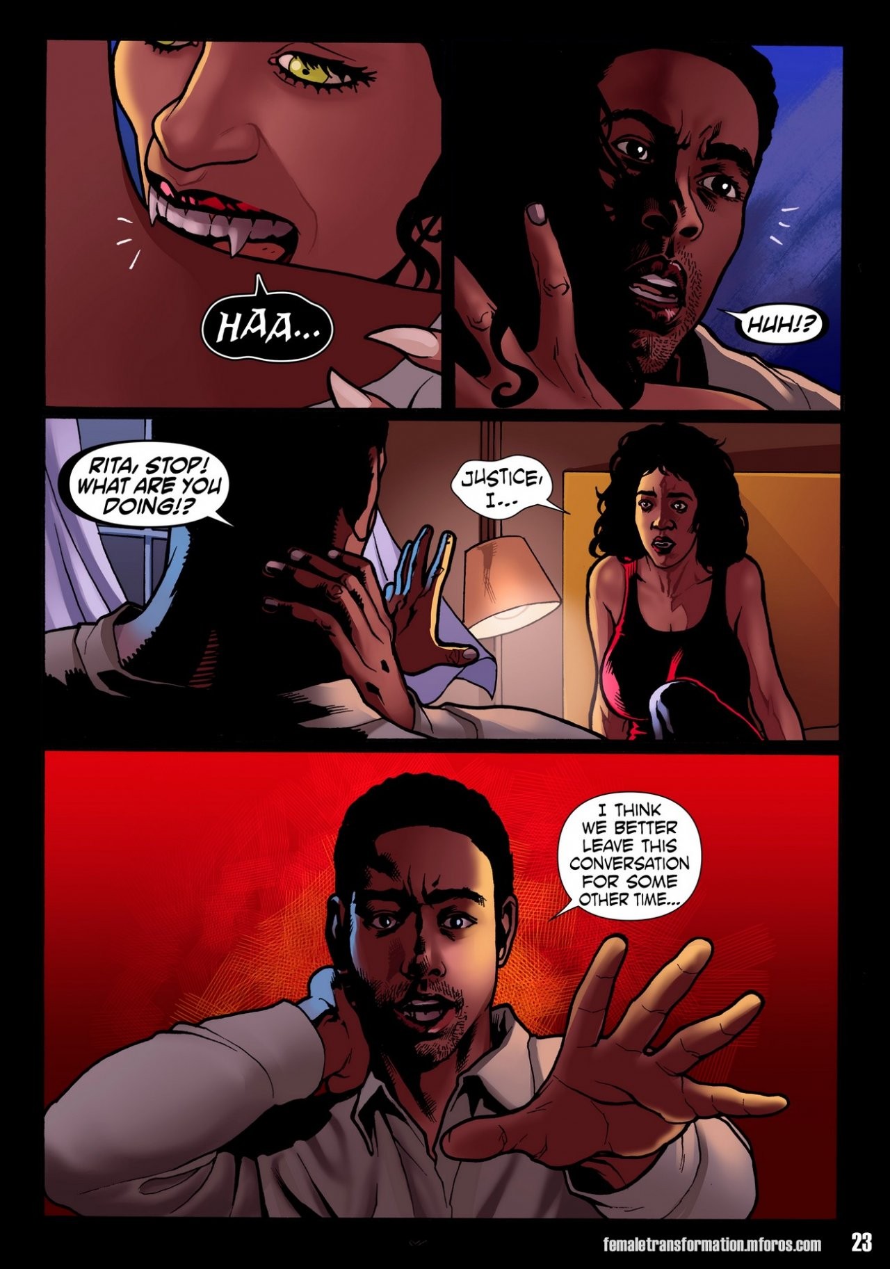 Queen of Brooklyn porn comic picture 25