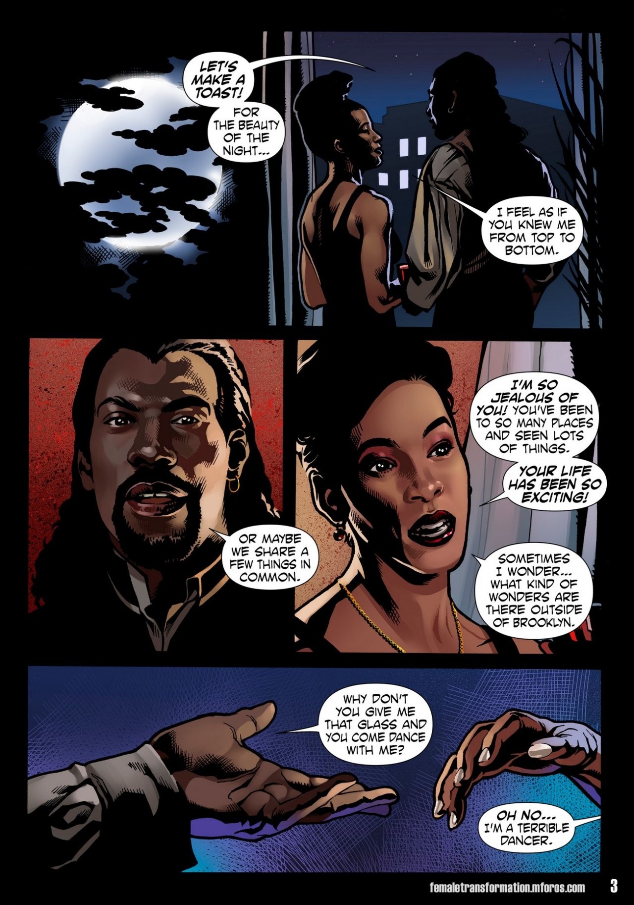 Queen of Brooklyn porn comic picture 5