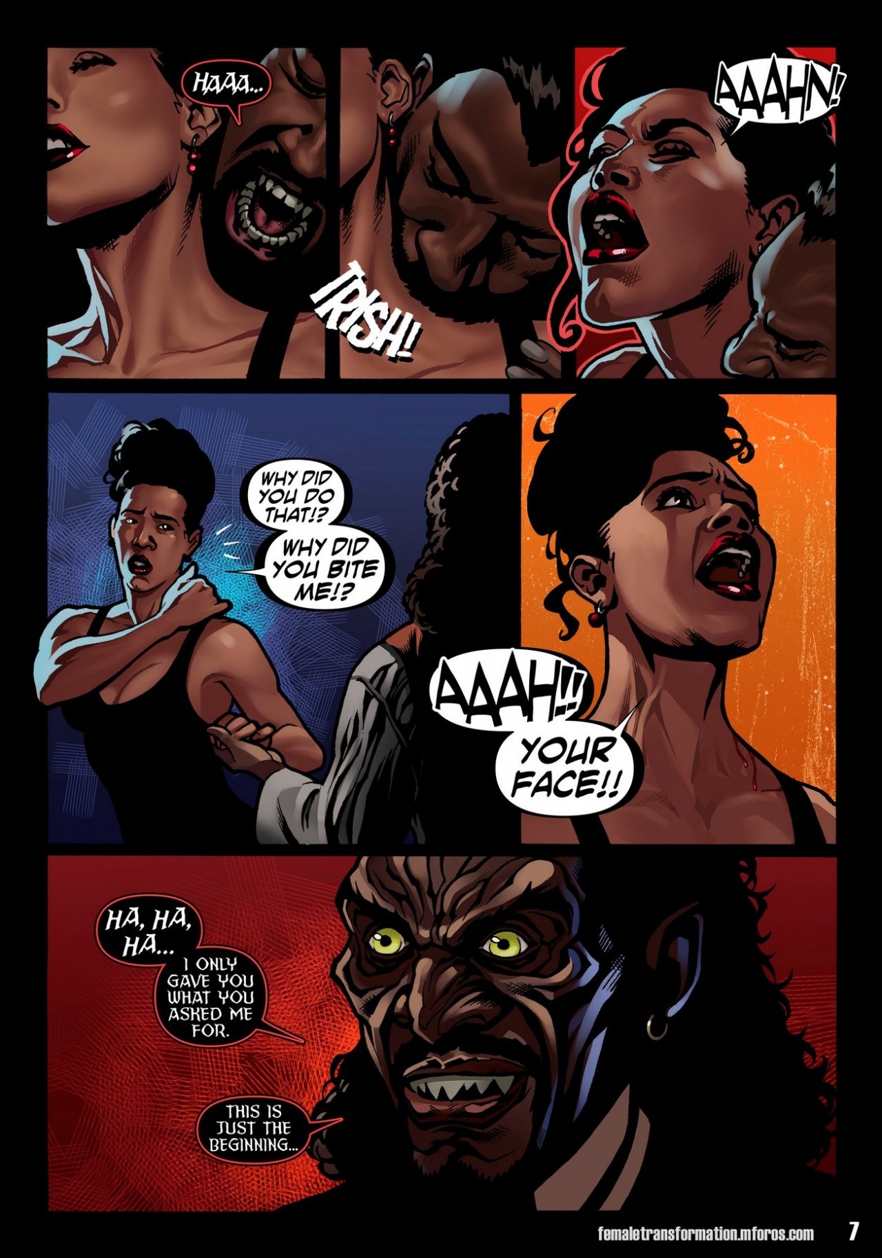 Queen of Brooklyn porn comic picture 9