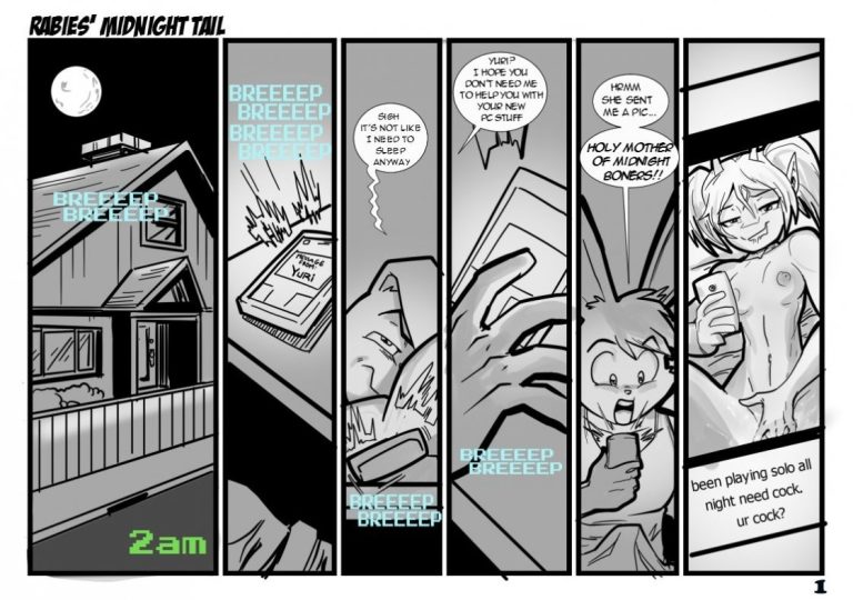 Rabies' Midnight Tail porn comic picture 1