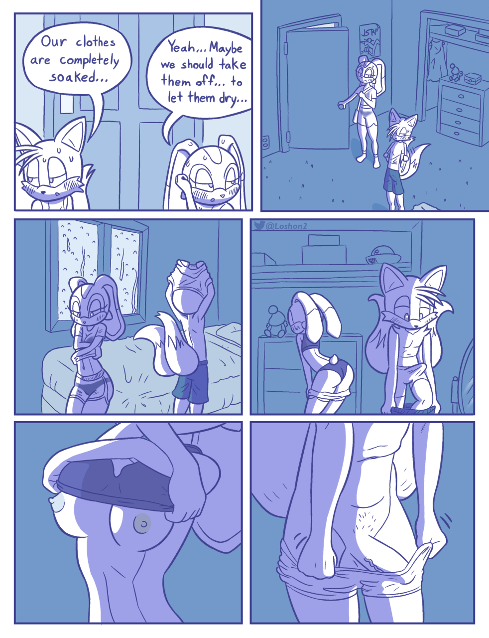 Rainy Monday porn comic picture 10