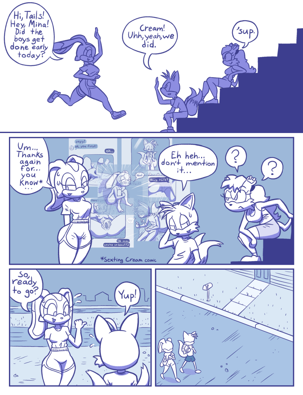Rainy Monday porn comic picture 5