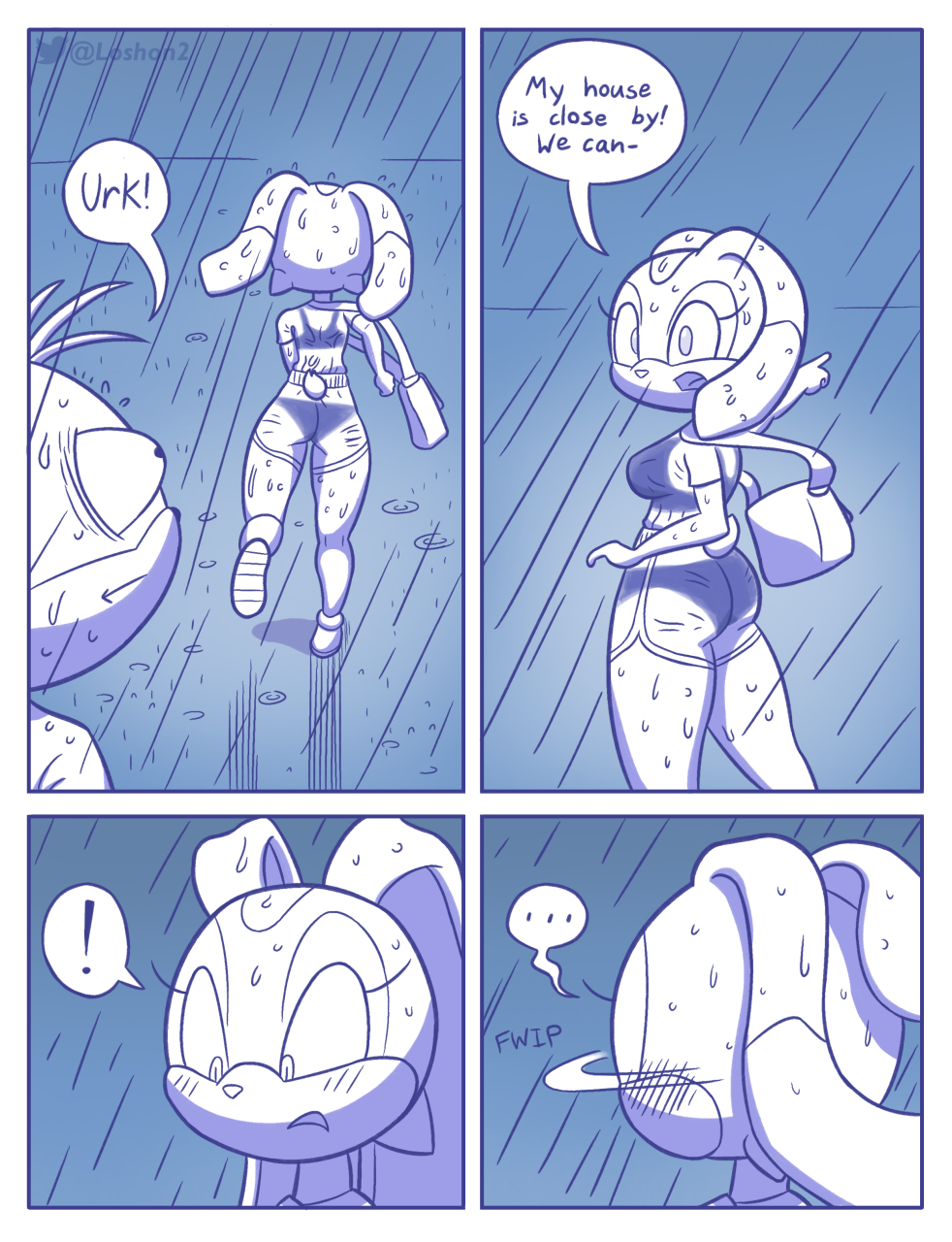 Rainy Monday porn comic picture 8