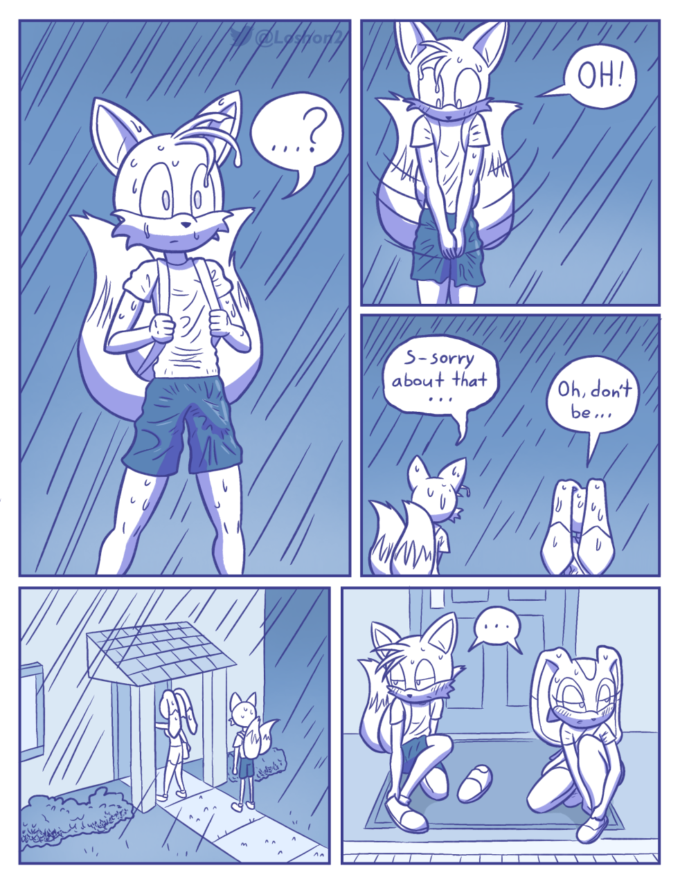 Rainy Monday porn comic picture 9