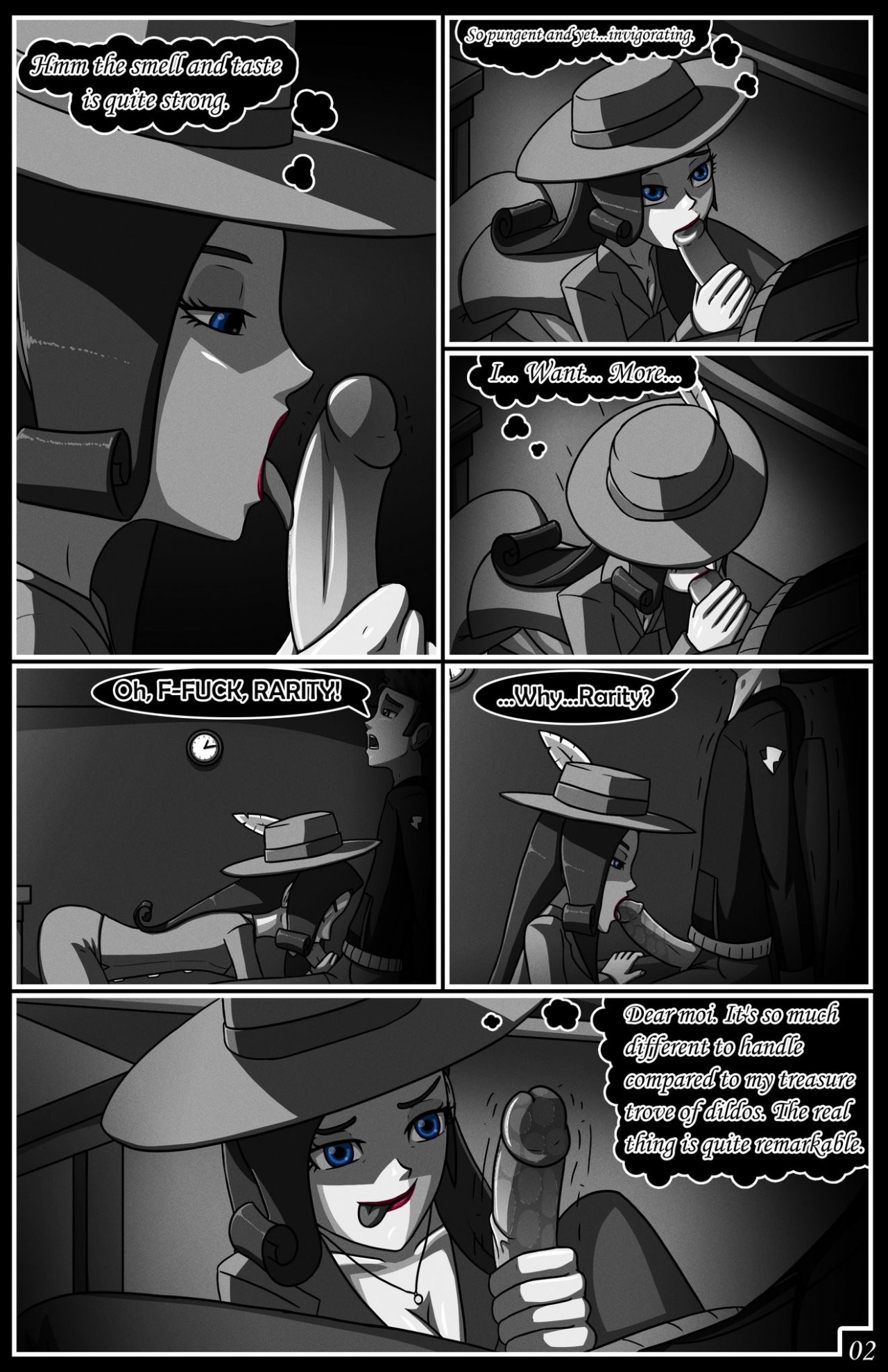 Rarity Investigates porn comic picture 2