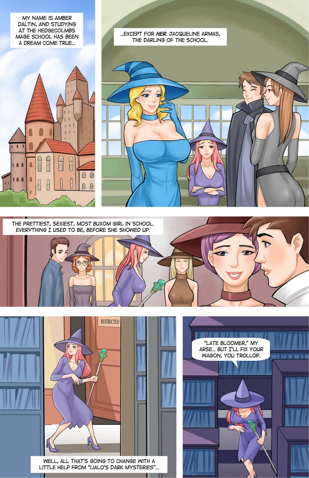 reCURSEive porn comic picture 3