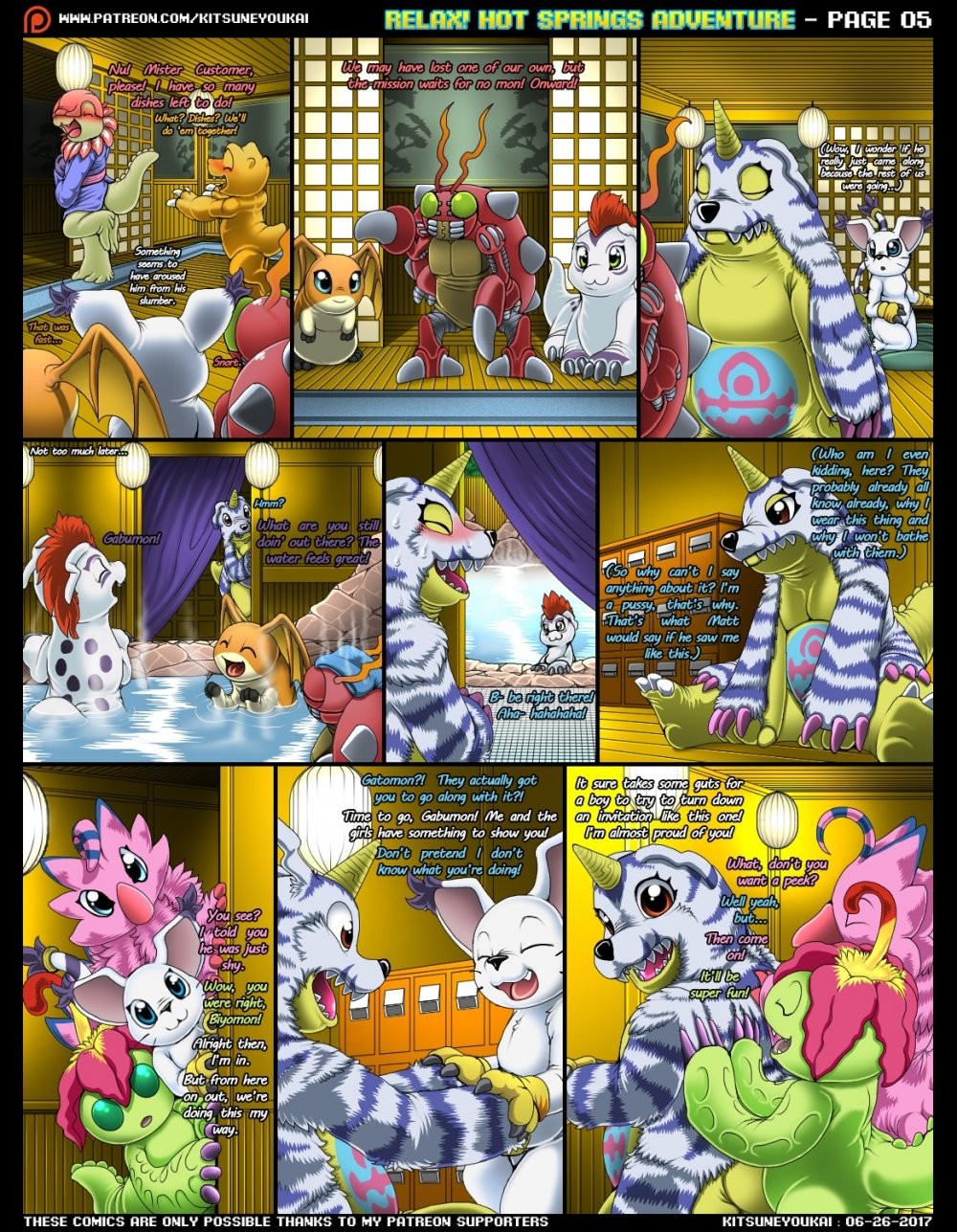 Relax! Hot Springs Adventure porn comic picture 5